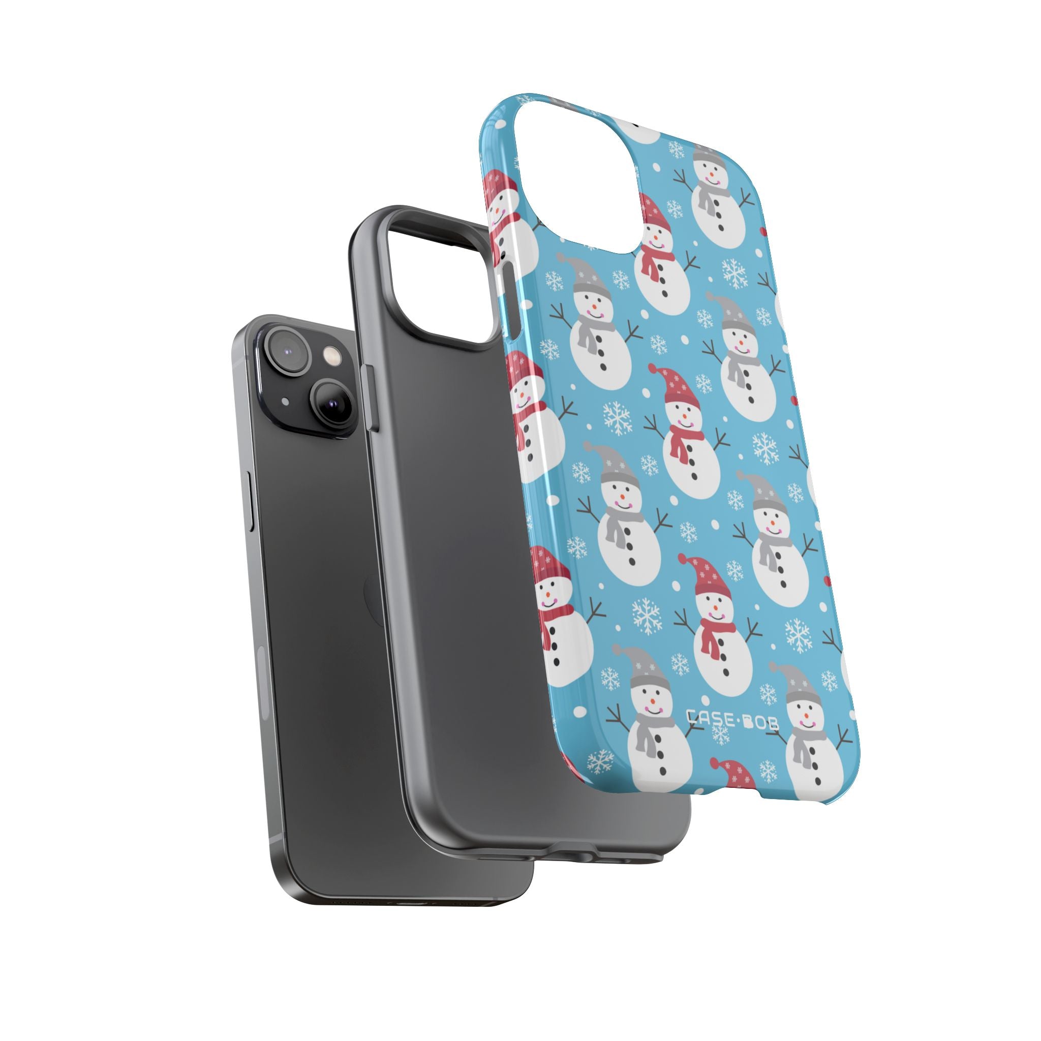 Snowman Parade iPhone 14 Plus Case - Tough