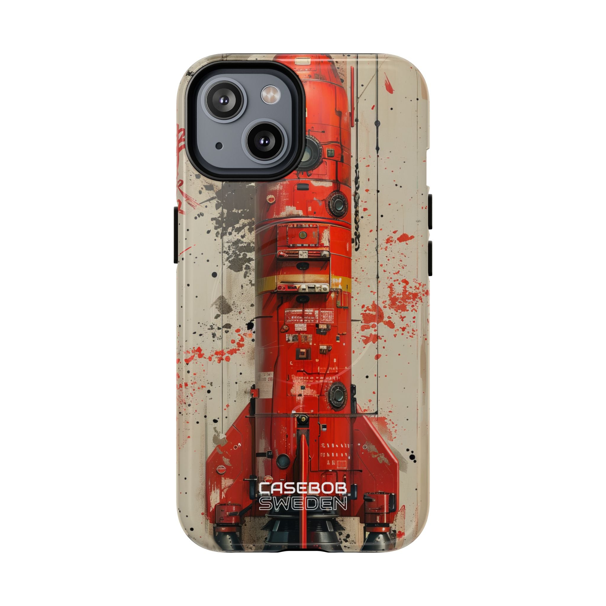 Crimson Rocket Burst iPhone 14 - Tough+