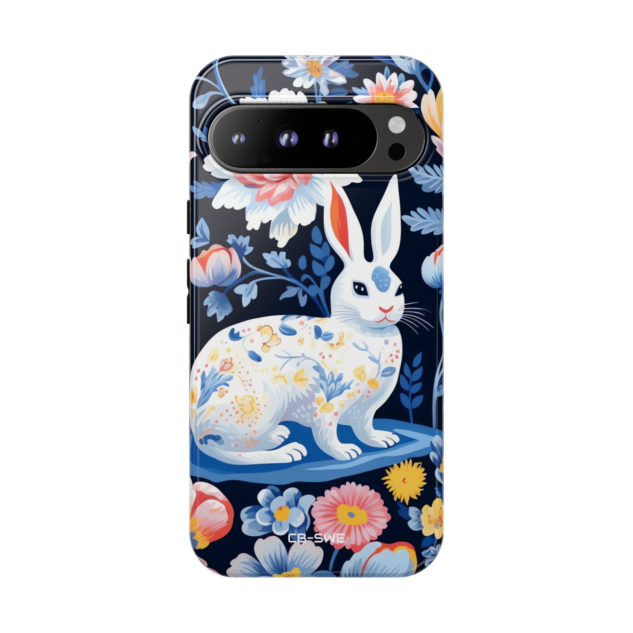 Floral Rabbit Dances - Google Pixel Case