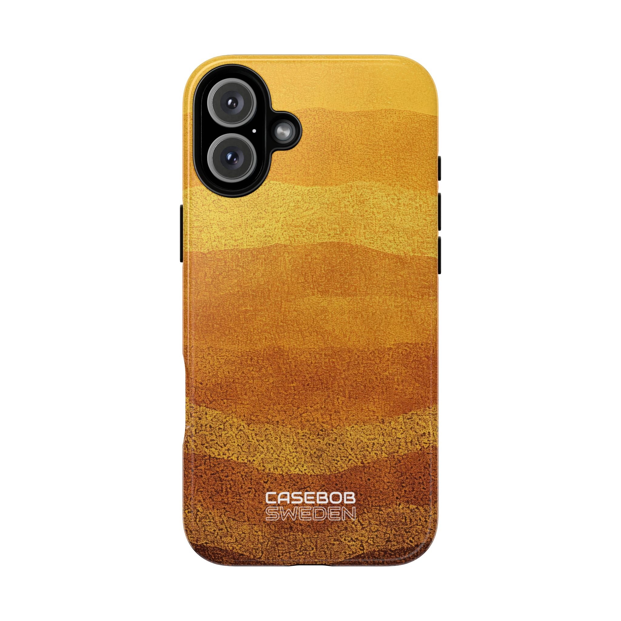Golden Horizon Layers iPhone 16 - Resistente