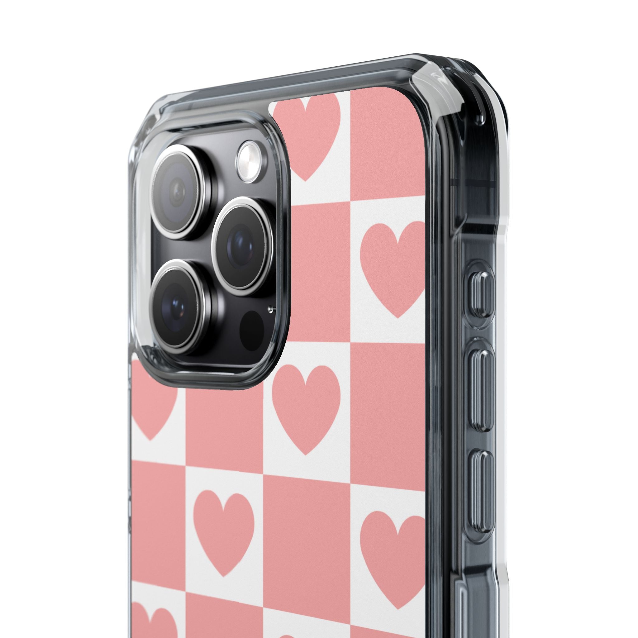 Love Checkered Harmony iPhone Case - Impact