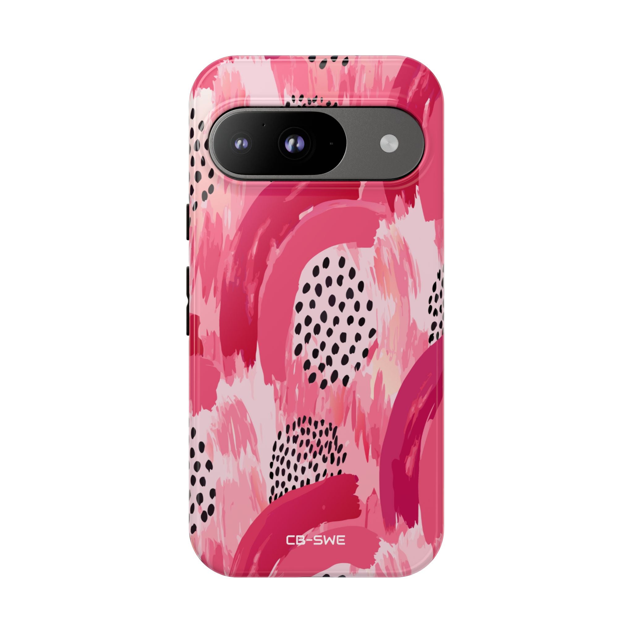 Vibrant Brushwork Dance - Google Pixel Case