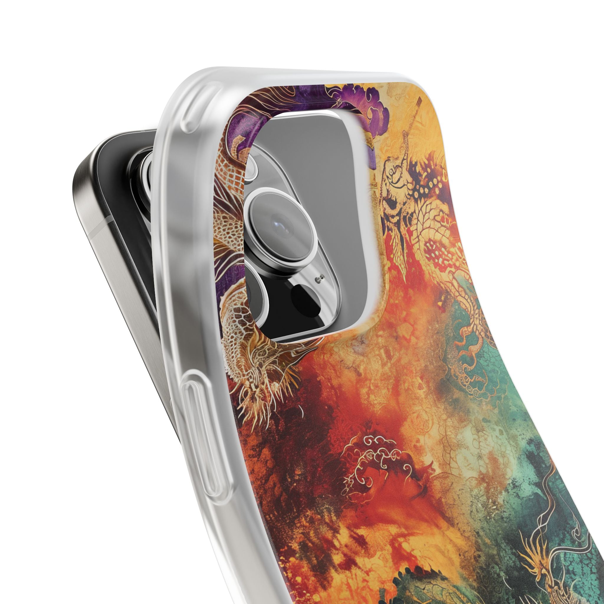 Dragon Ember iPhone 16 Pro Case - Soft