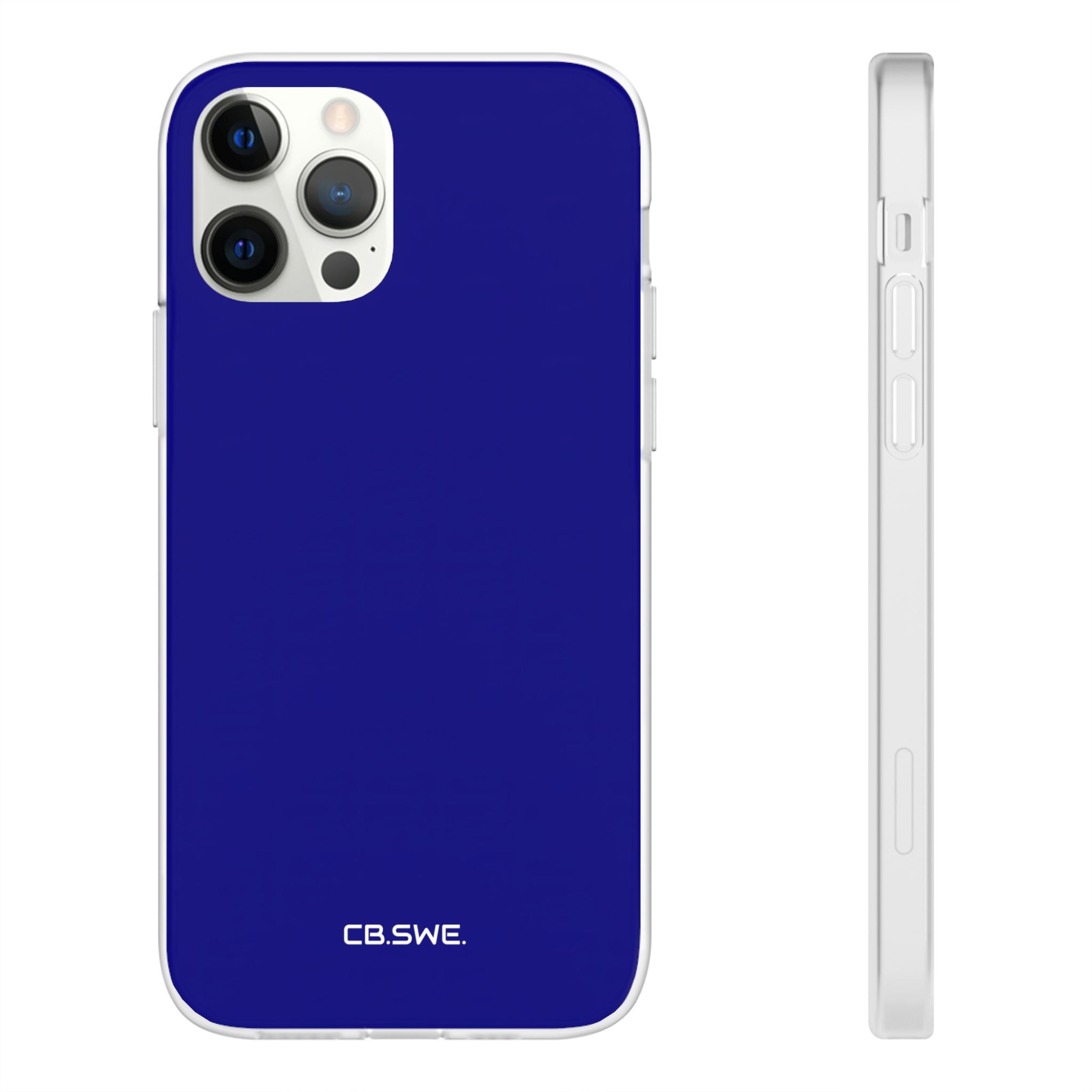 Marineblaue iPhone-Hülle – Flexi