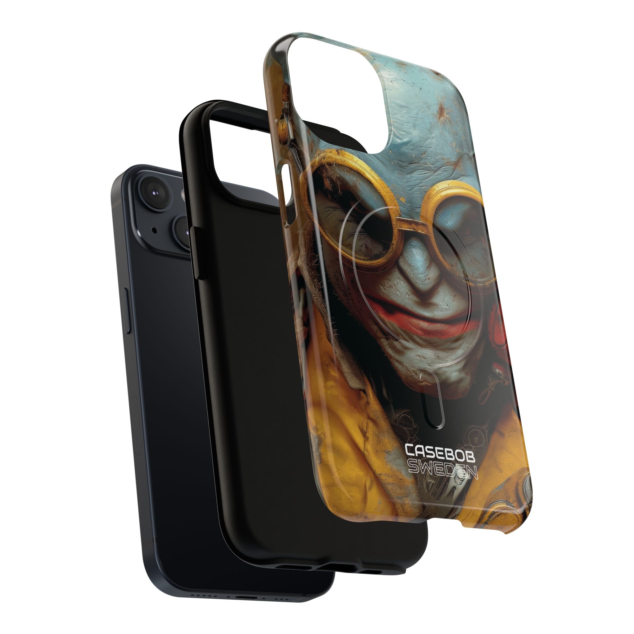 Steampunk Masked Adventurer iPhone 14 - Tough+
