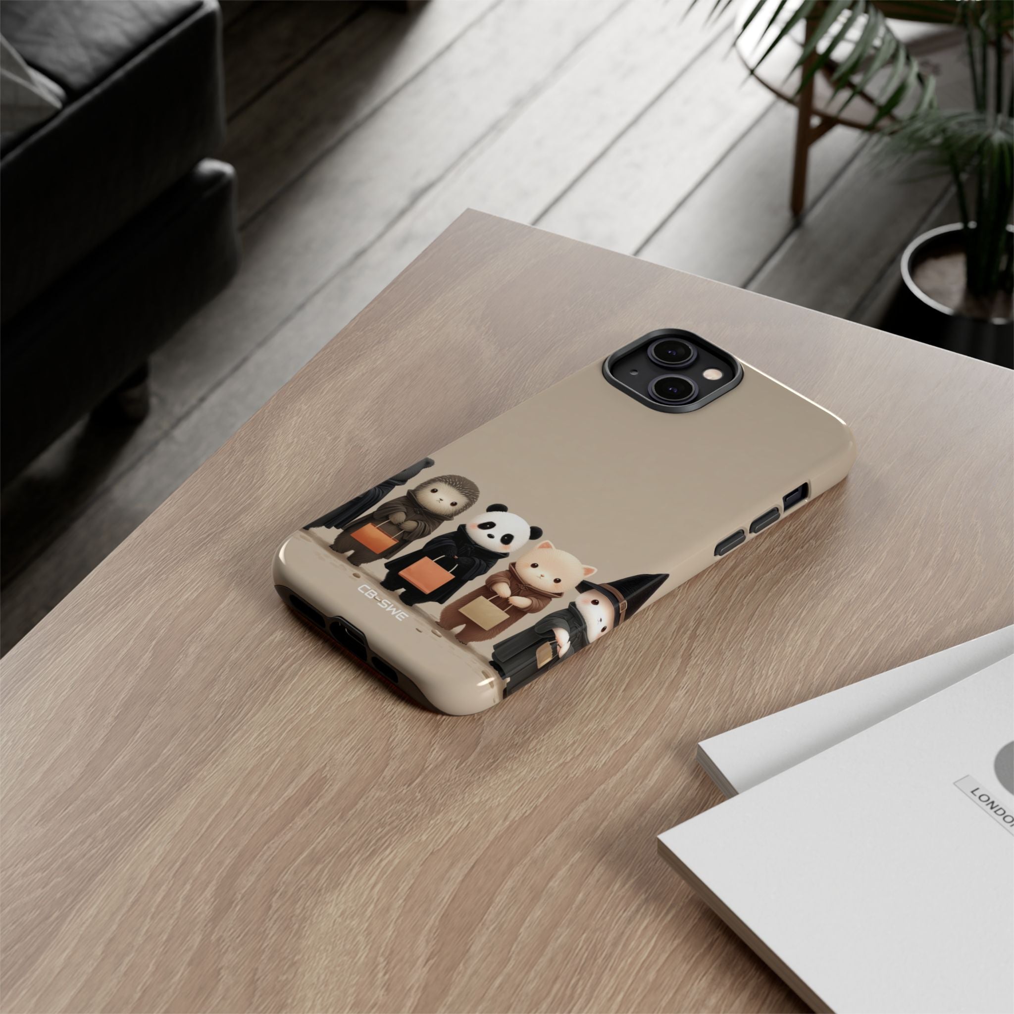 Whimsical Friends Gather - iPhone Case