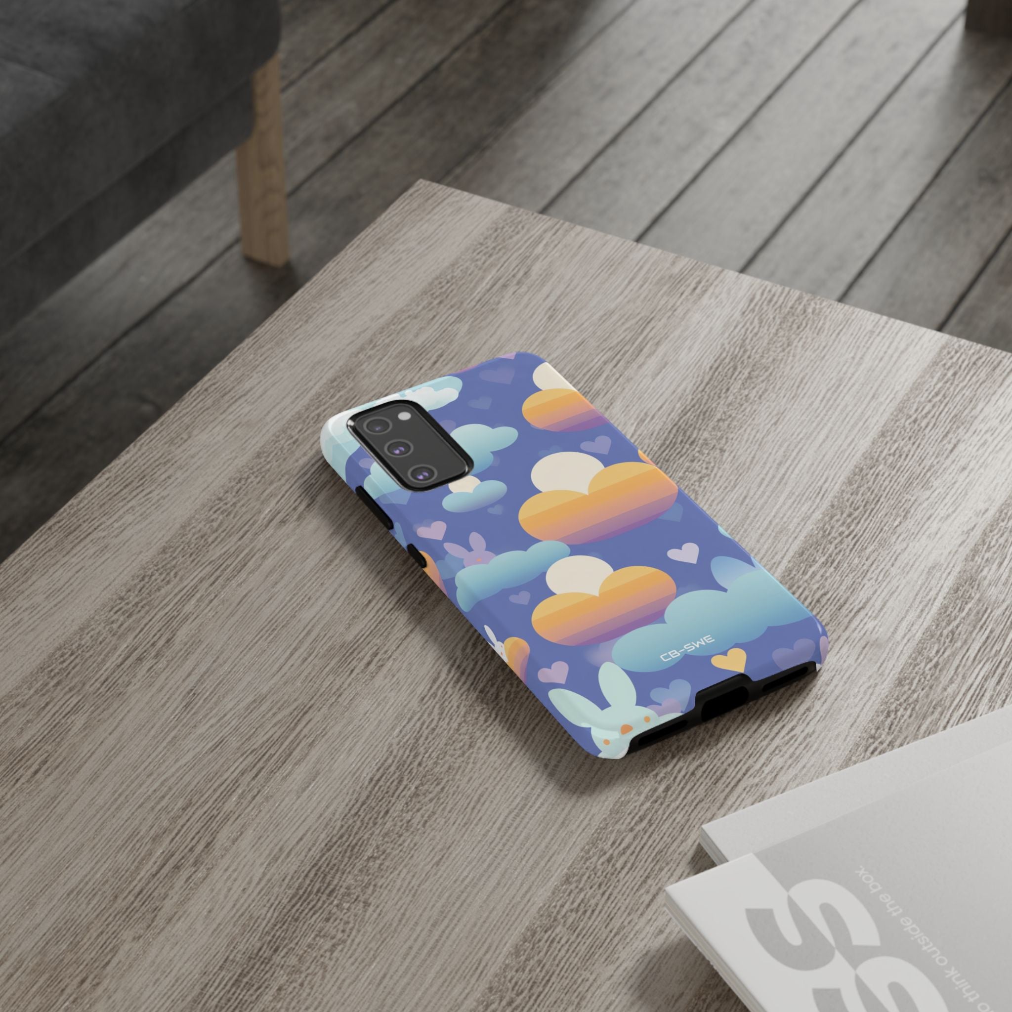 Bunnies Dance Among Clouds - Samsung Case