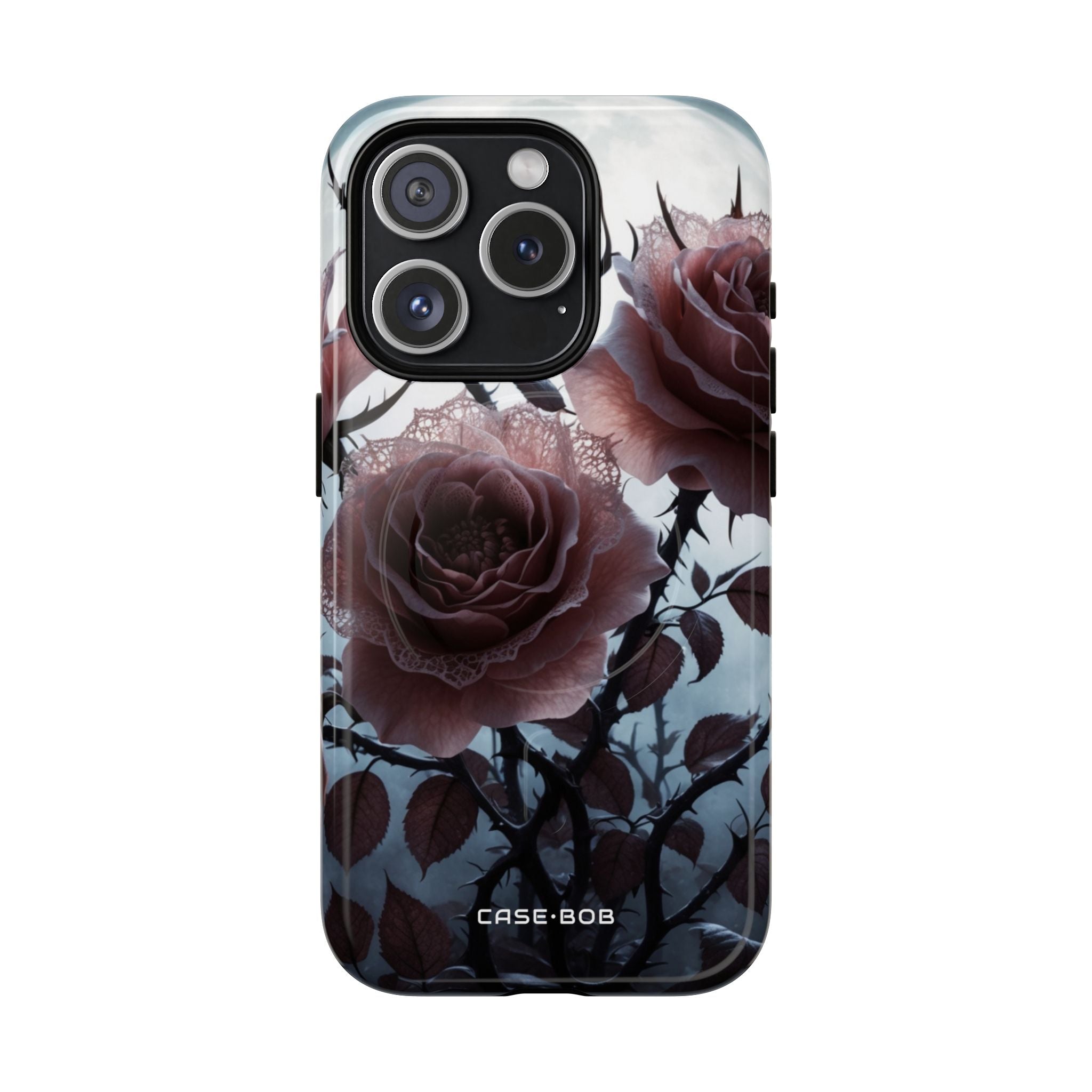 Luminous Rose Thorns iPhone 15 Pro Case - Tough+