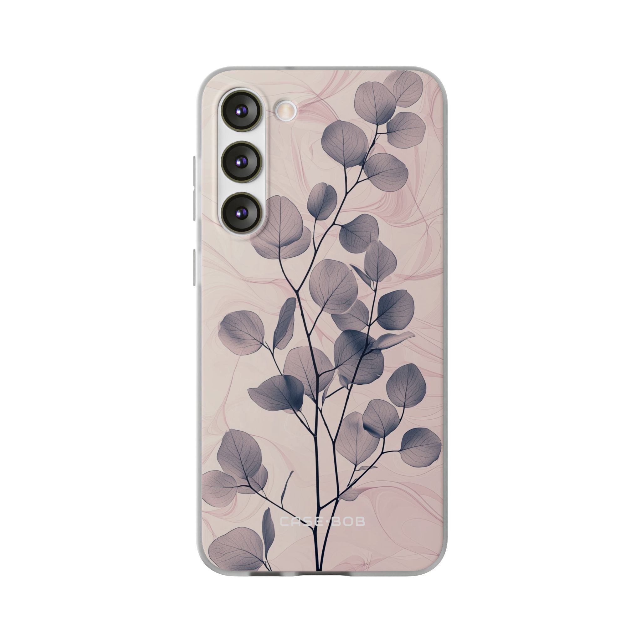 Veined Leaf Whisper Samsung S23 Plus Case - Soft