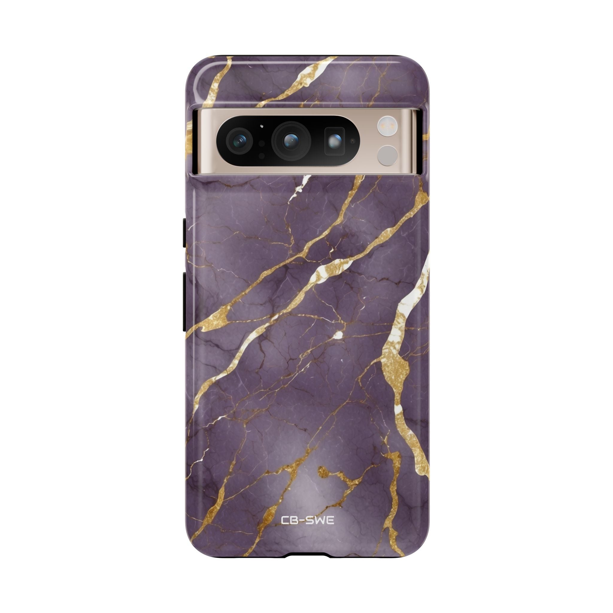 Golden Veins Flowing - Google Pixel Case