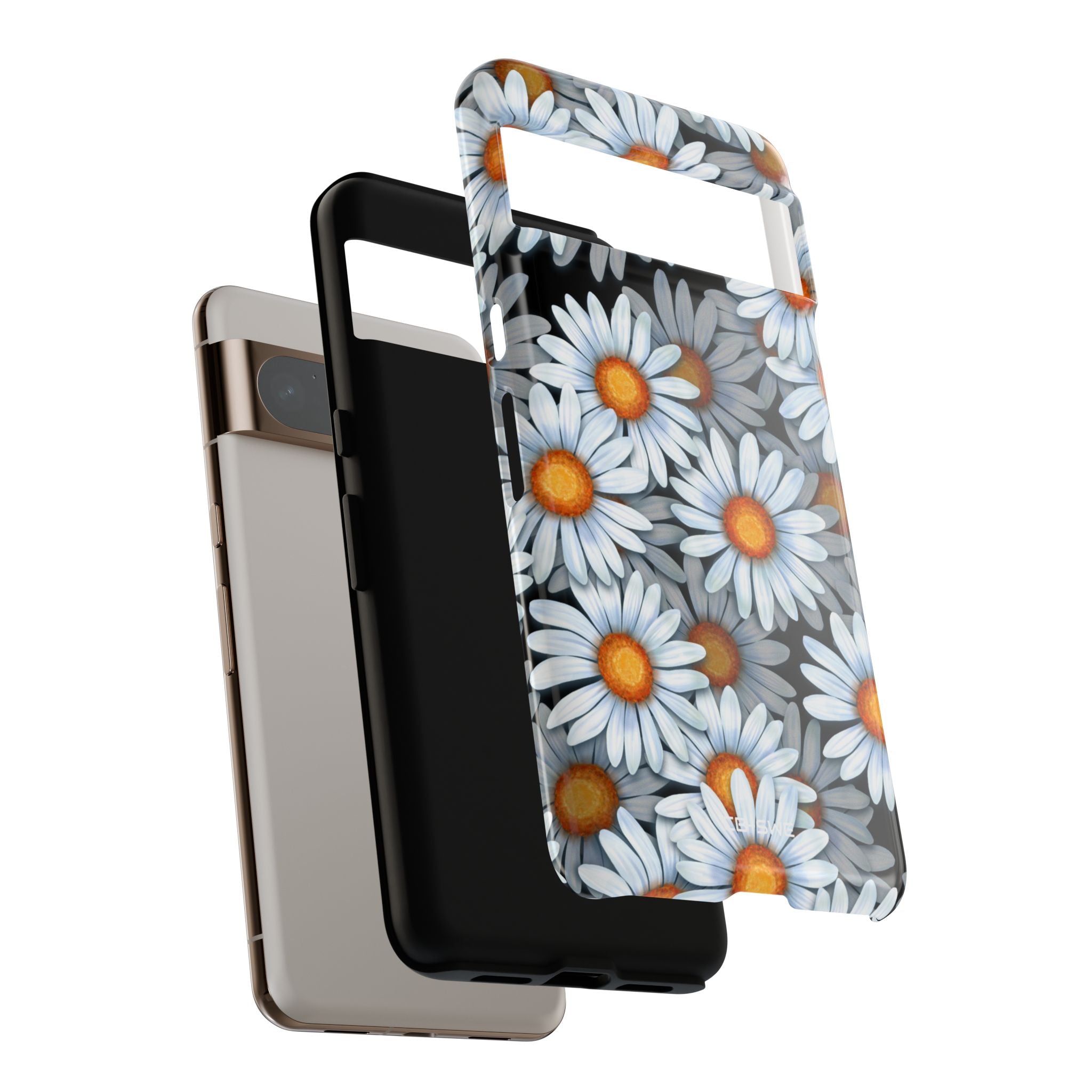 Daisies In Contrast - Google Pixel Case
