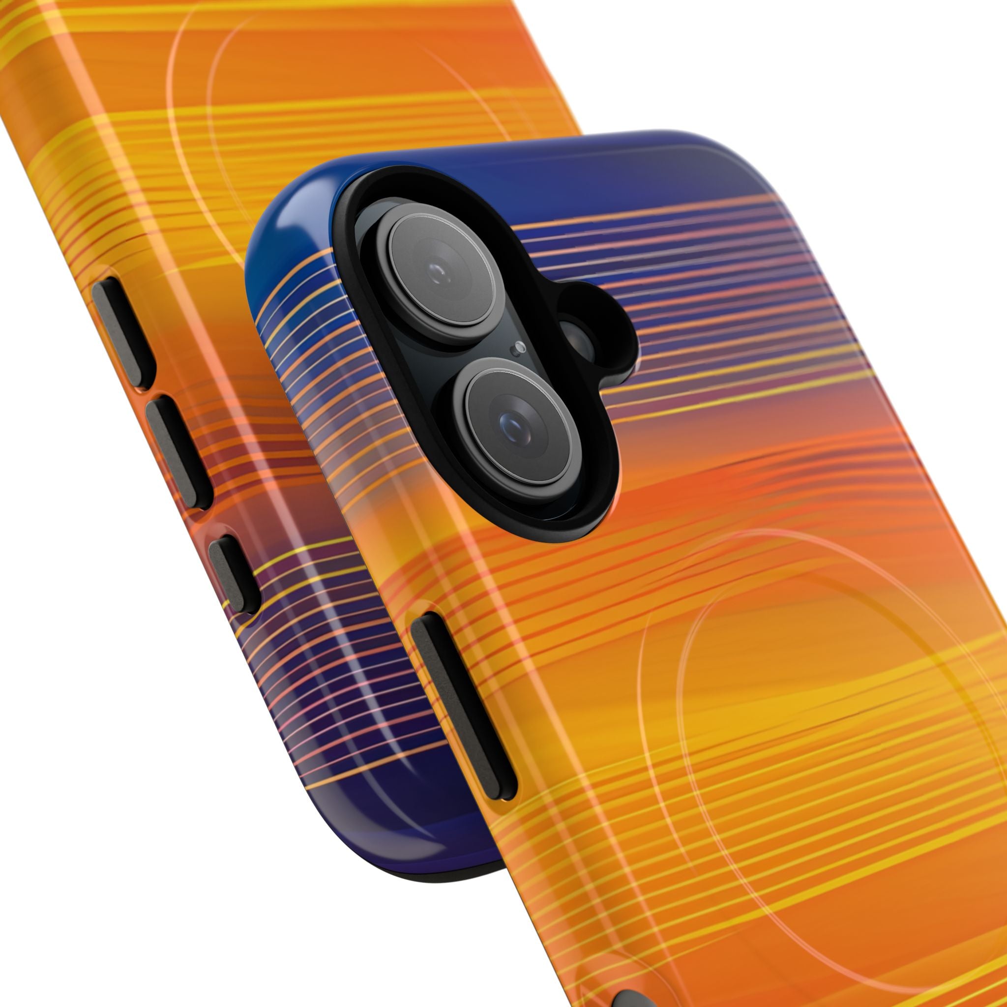 Vibrant Lines Flow iPhone 16 - Tough+