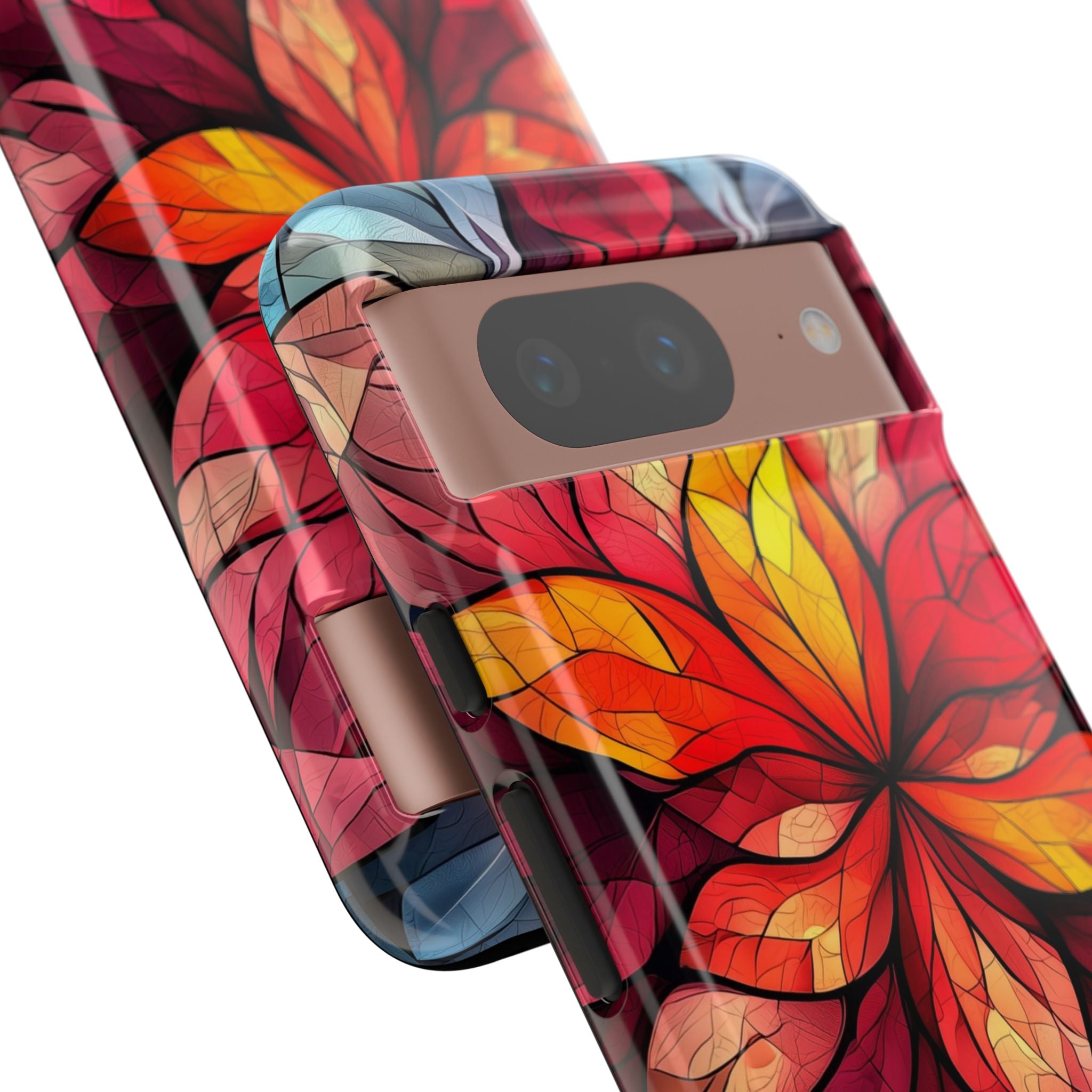 Flame Blossoms Glow - Google Pixel Case