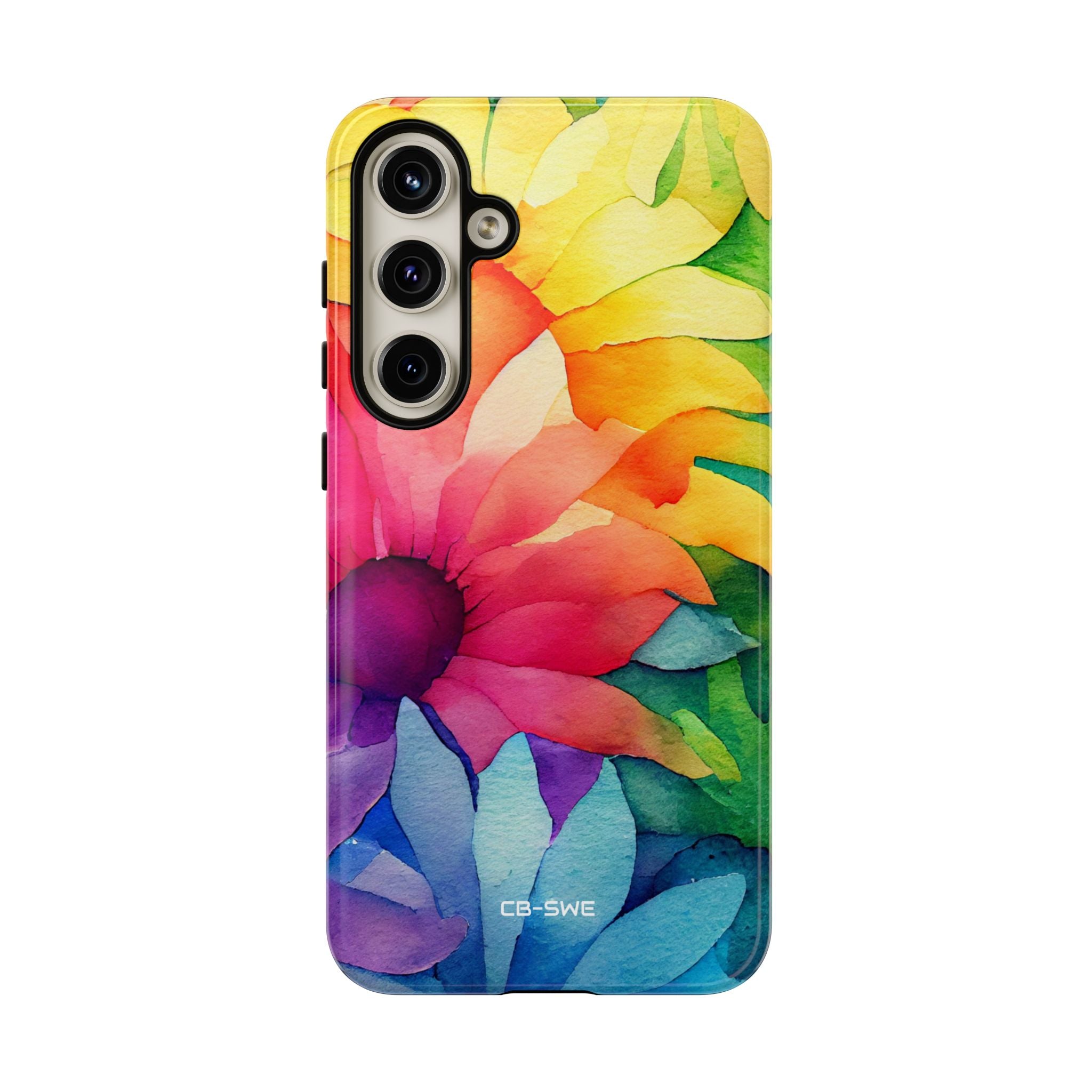 Vibrant Floral Symphony - Samsung Case