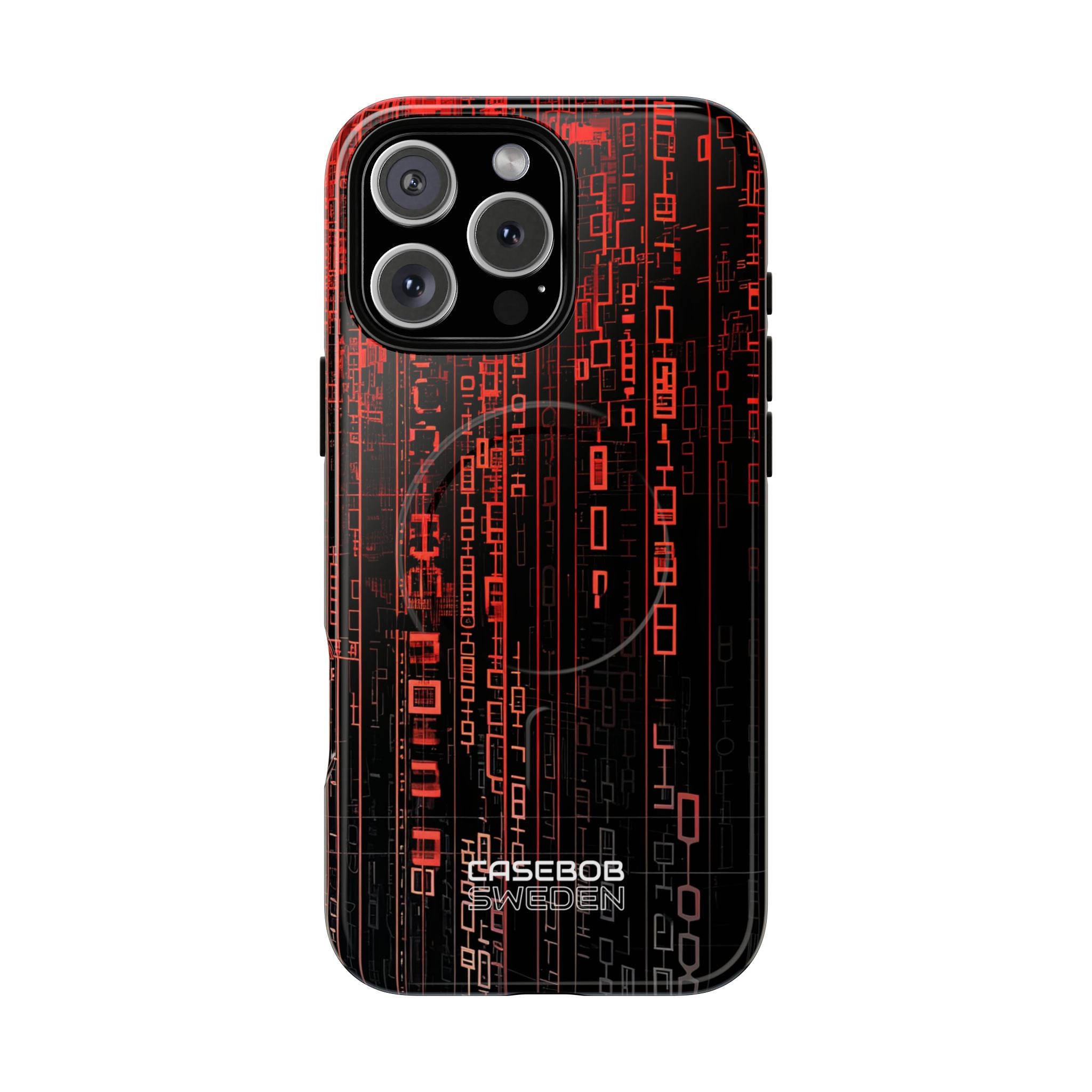 Neon Circuit Dreams iPhone 16 - Tough+