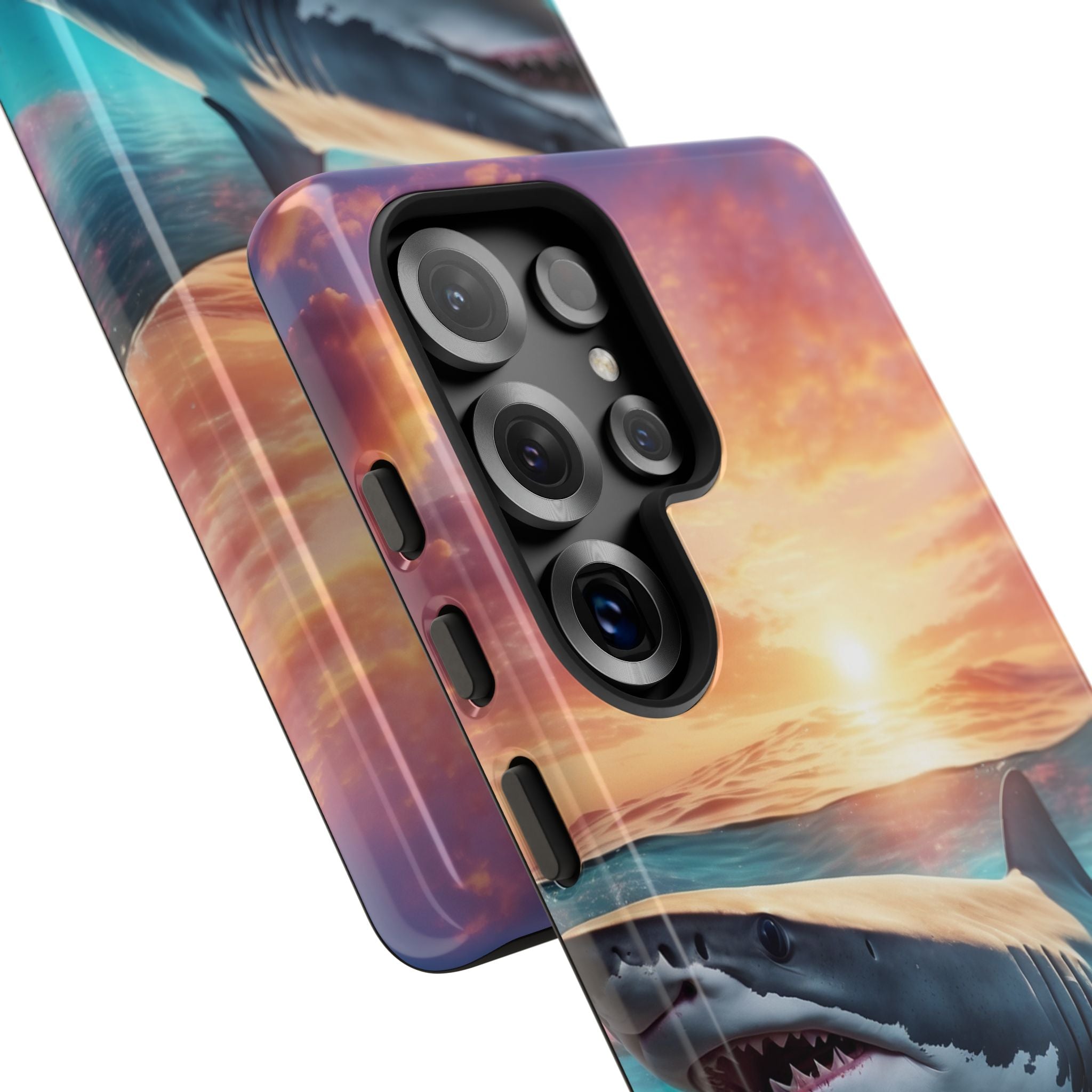 Shark Swims Through - Samsung Case
