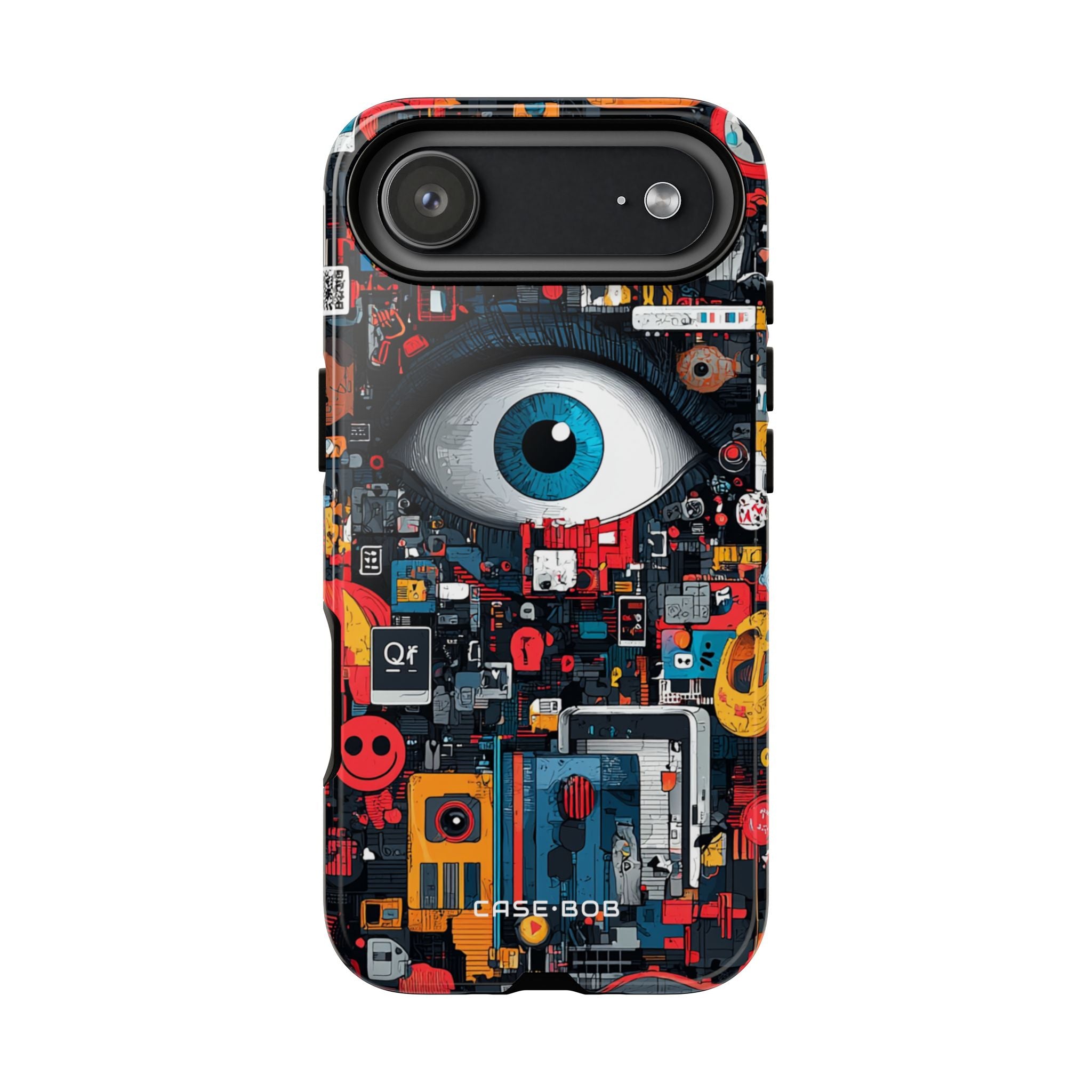Digital Eye Blue iPhone 17 Air Case - Tough