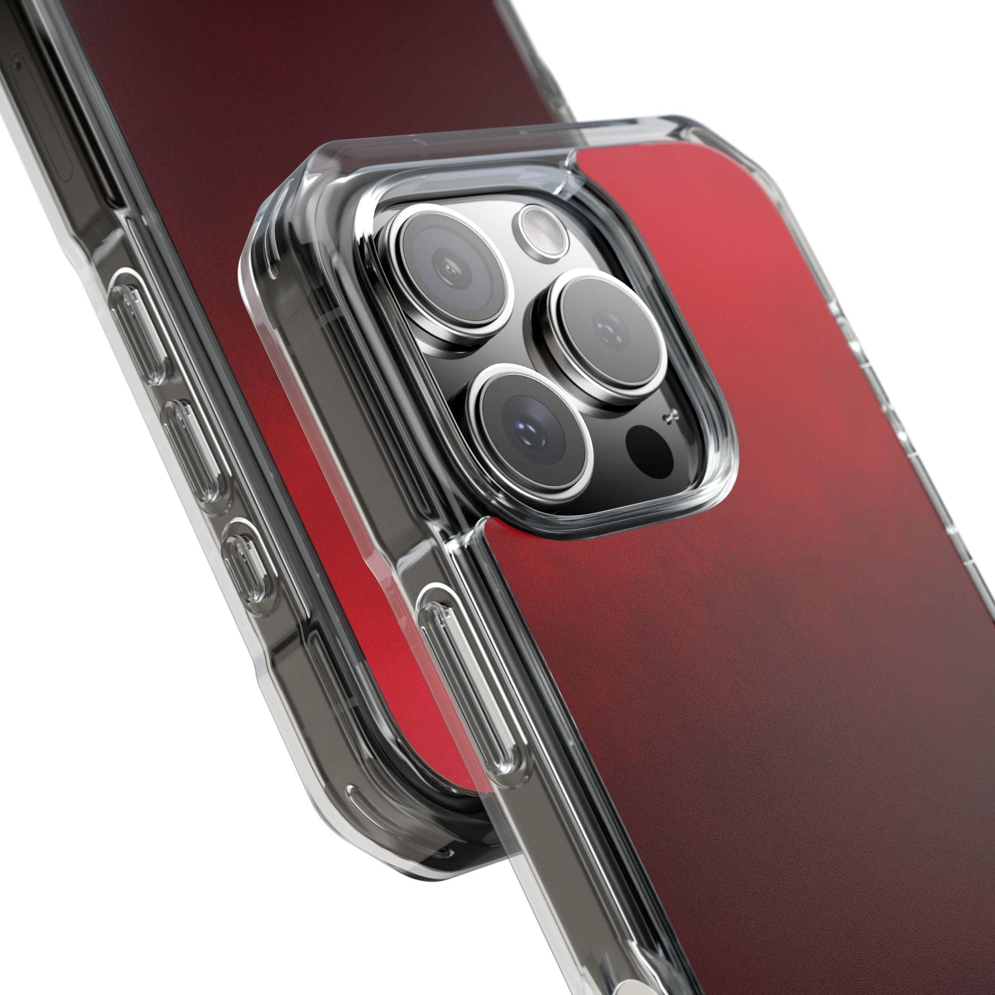 Crimson Dreamscape iPhone 16 - Impact Clear+