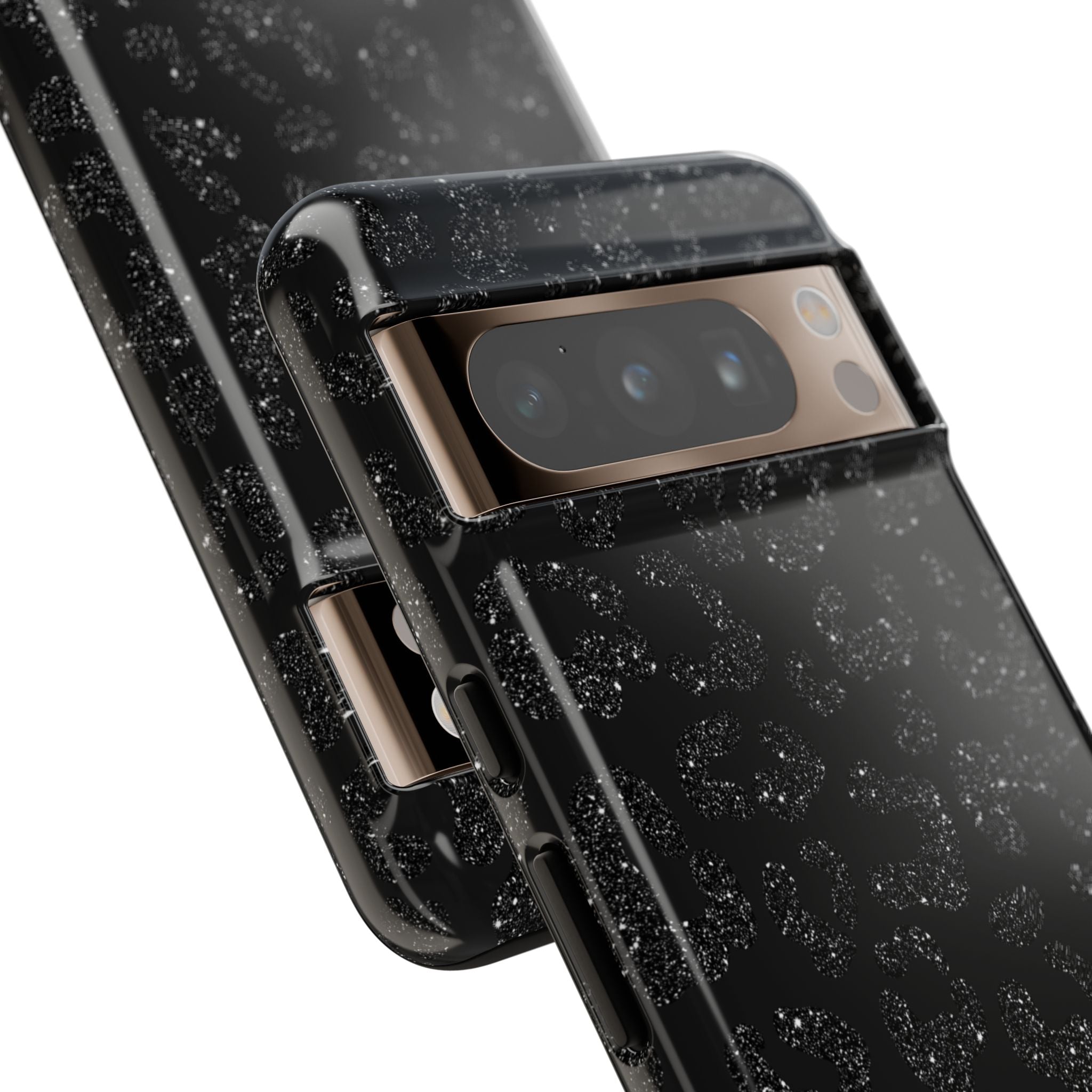 Glittery Leopard Elegance - Google Pixel Case