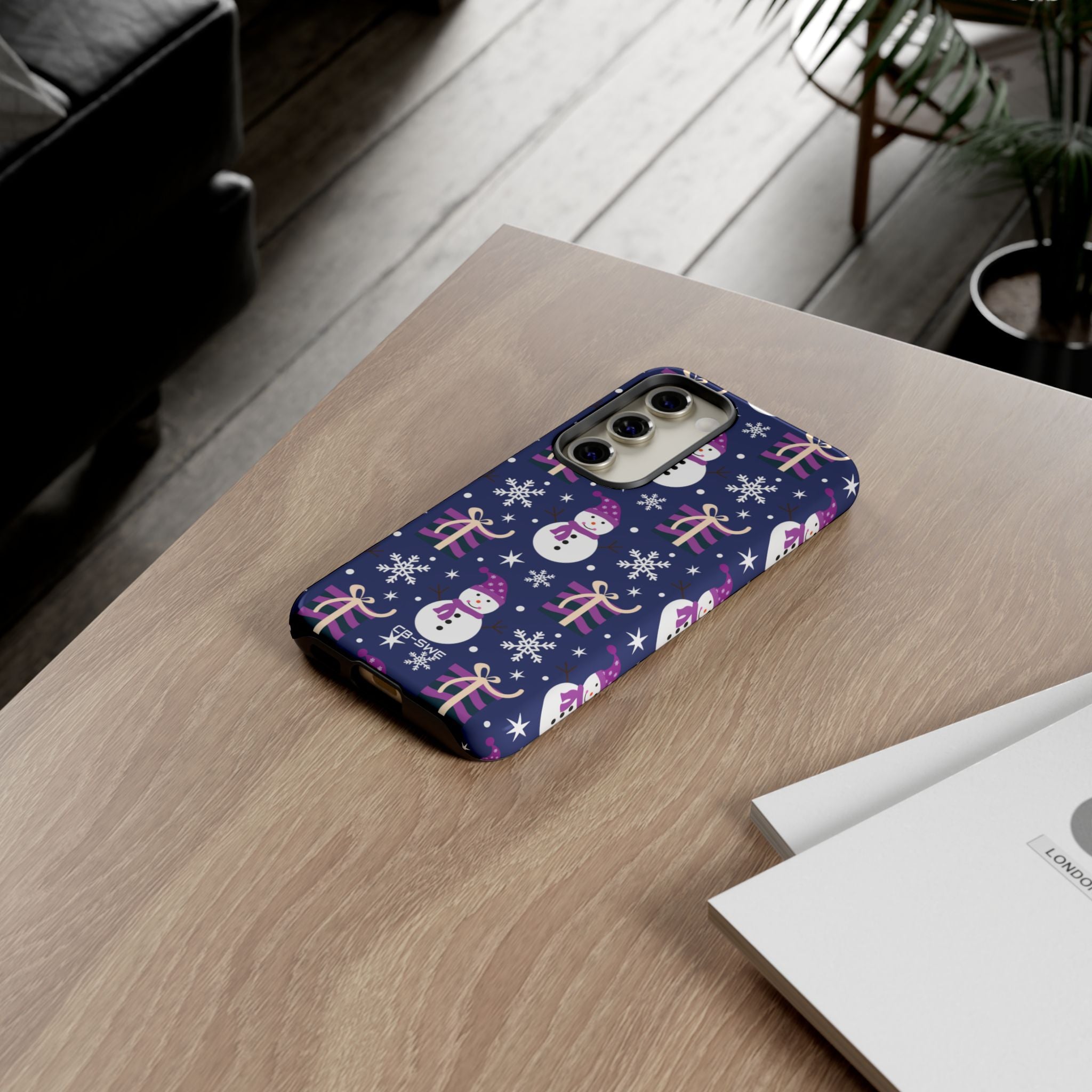 Snowmen Gift Giving - Samsung Case