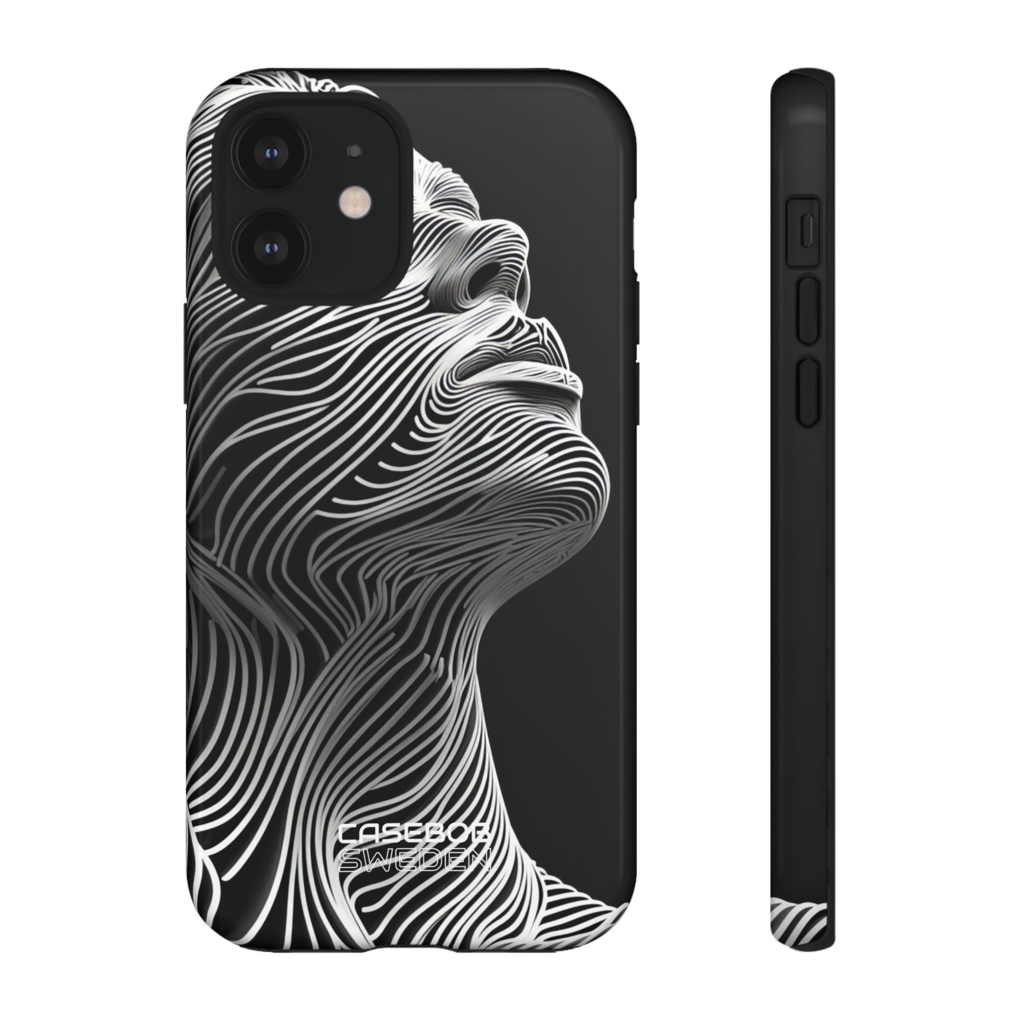Fluid Face Lines iPhone 12 - Tough