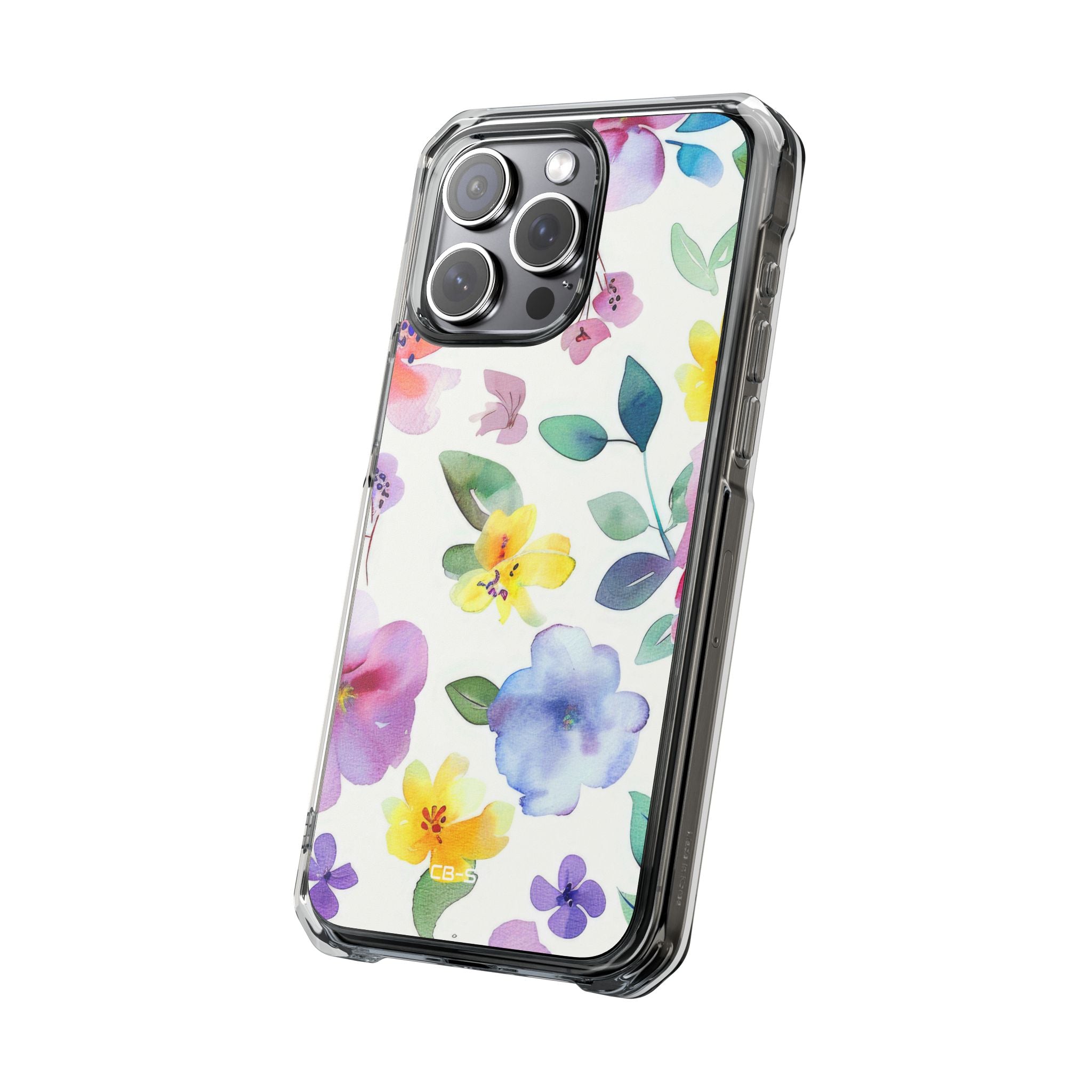Whimsical Watercolor Florals iPhone Case - Impact