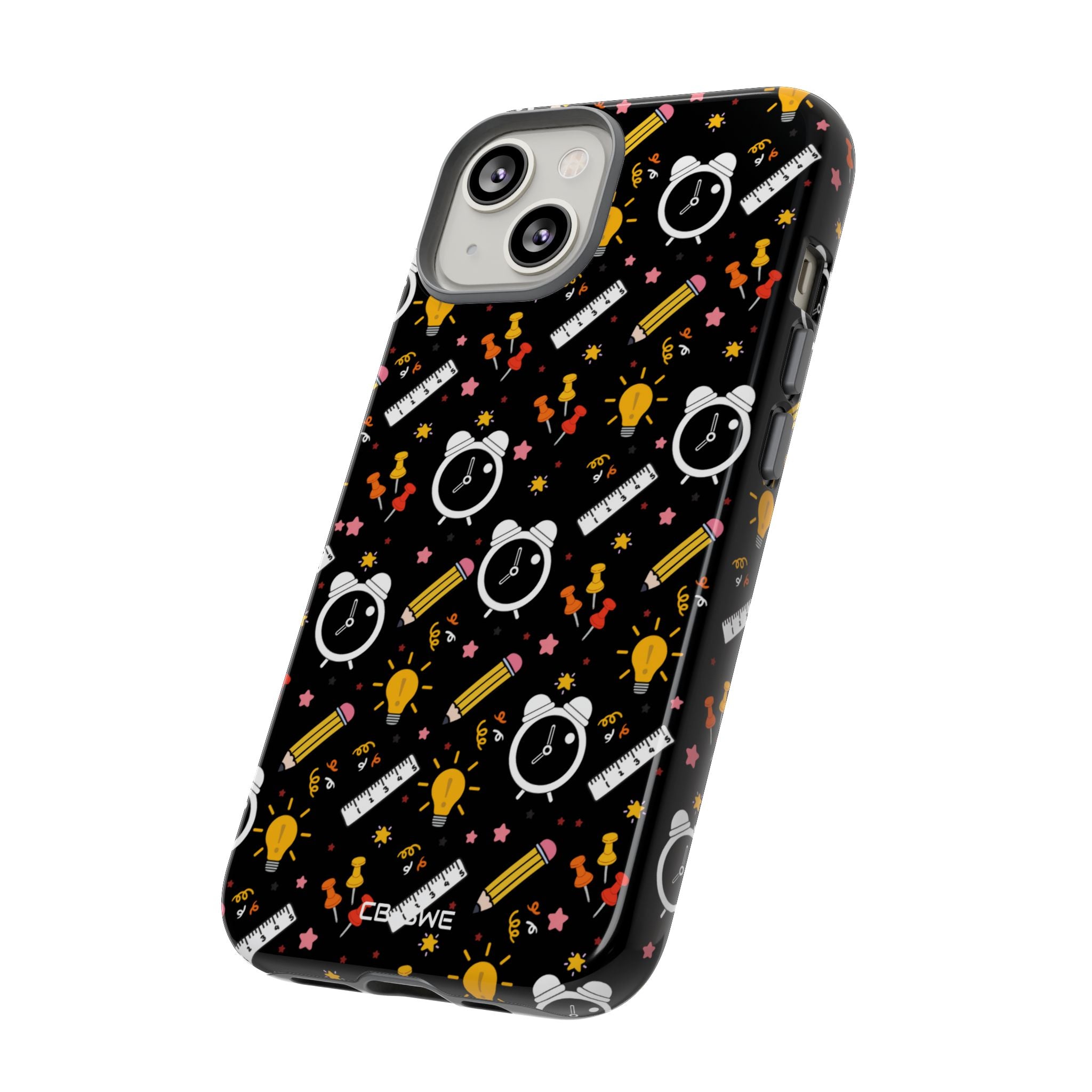 Bright Pencils Twirl - iPhone Case
