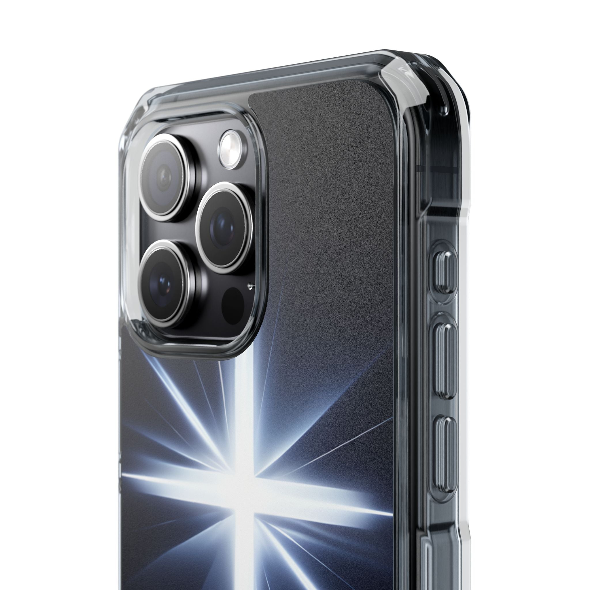 Glowing Crossburst iPhone 15 Pro Max Case - Impact