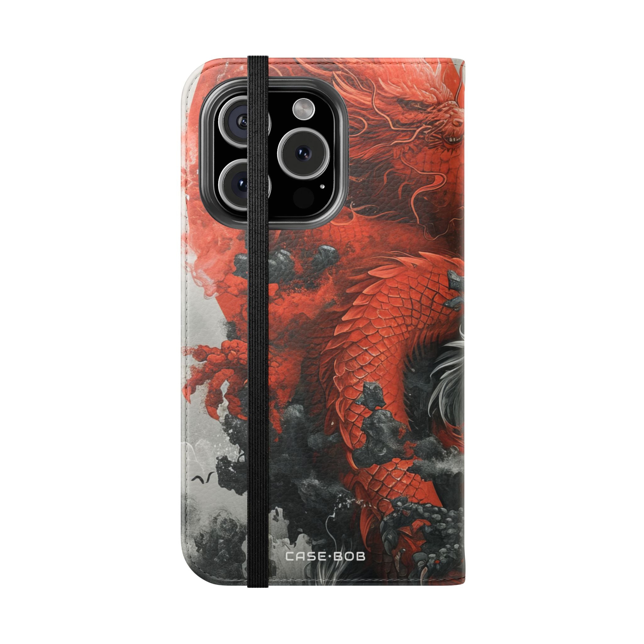 Twin Dragons Dance - iPhone 16 Pro Case - Wallet