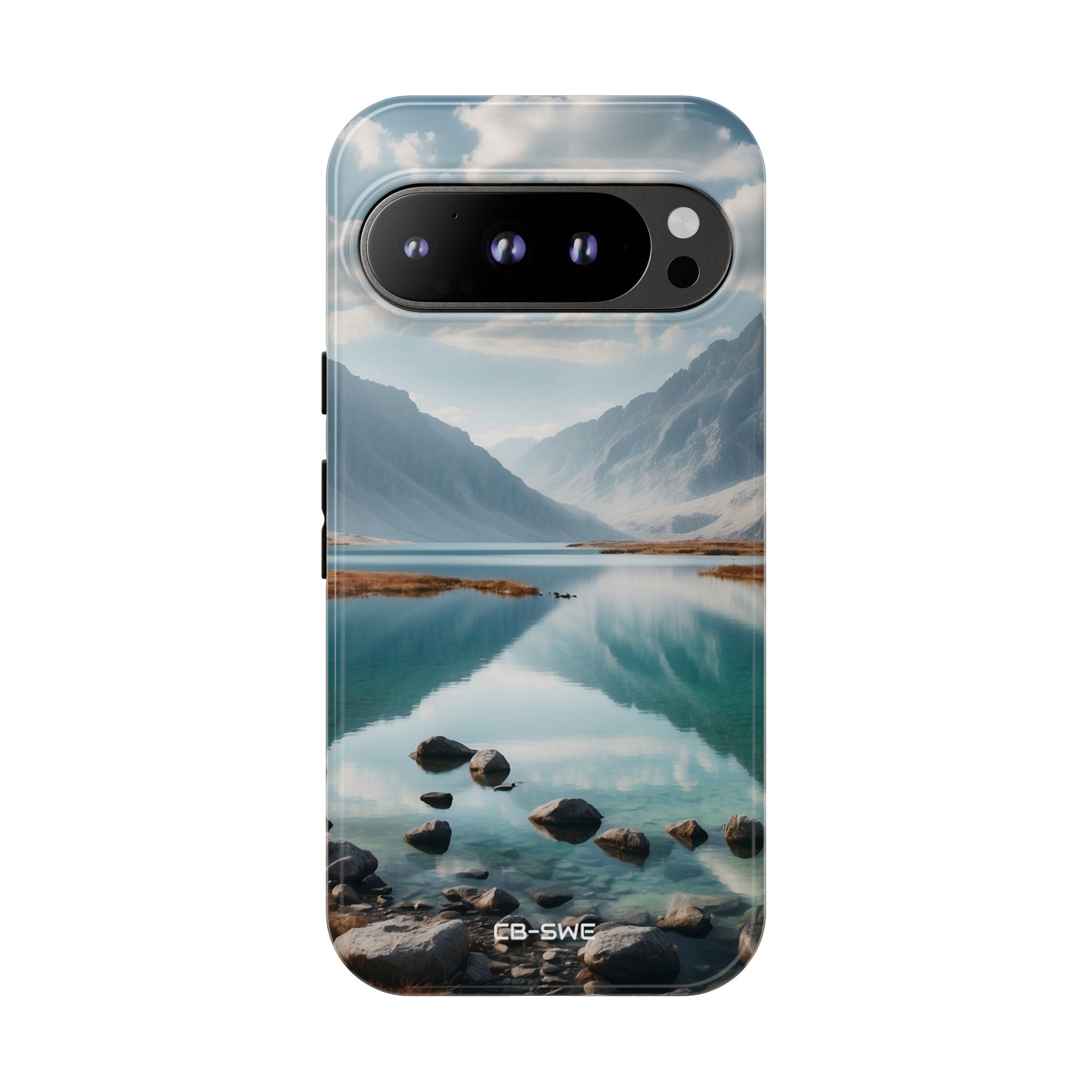 Mountain Reflections Swim - Google Pixel Case