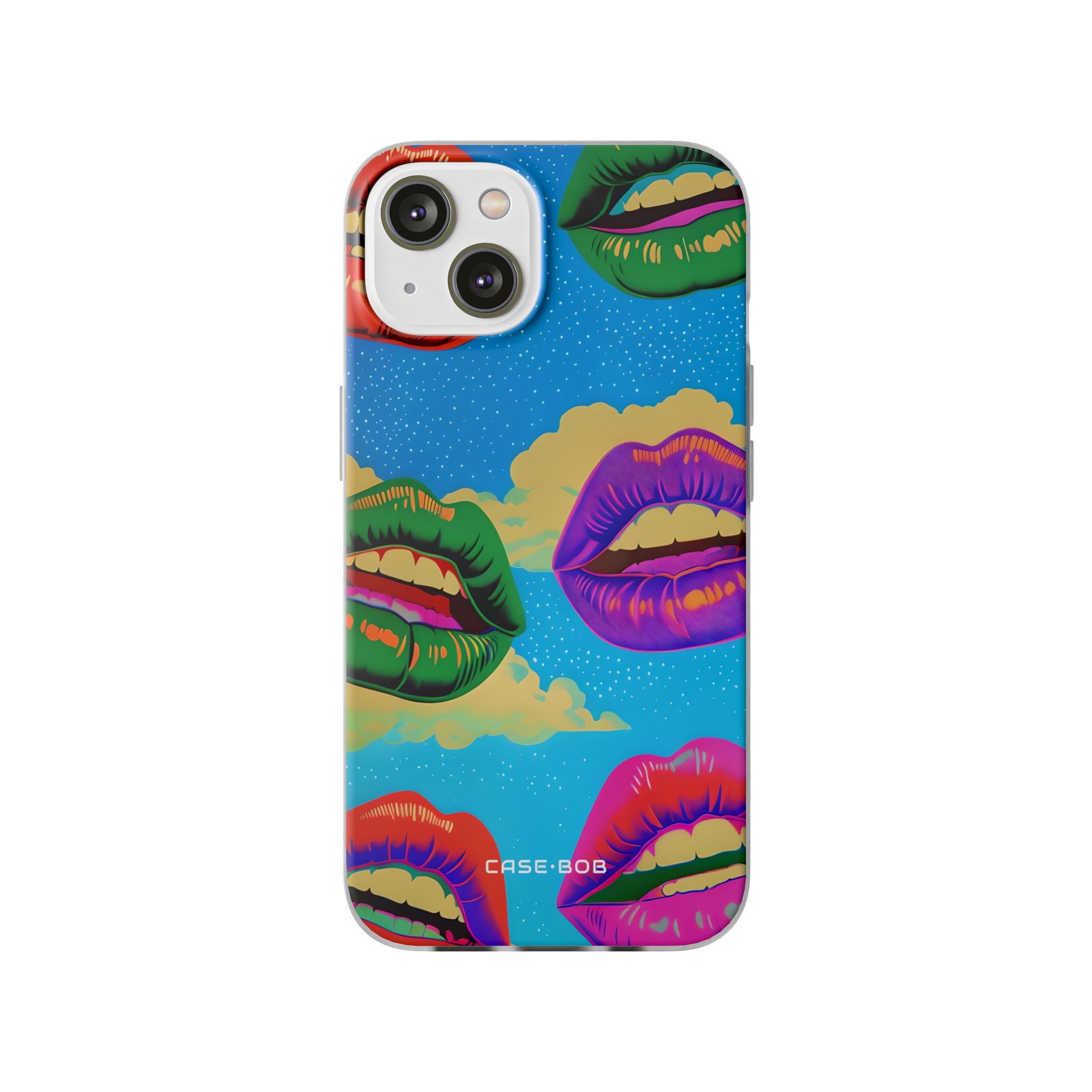 Colorful Lipscape iPhone 14 Case - Soft