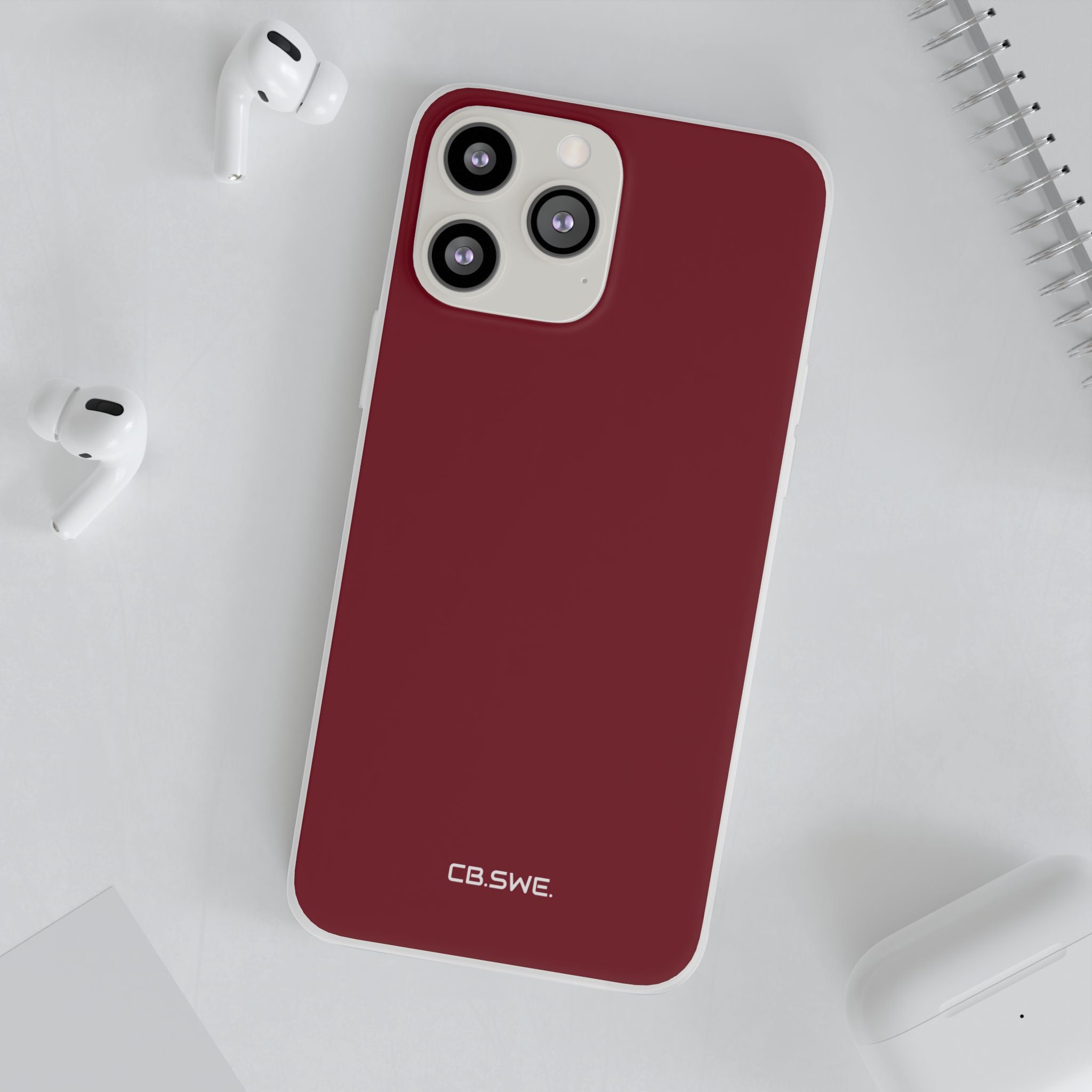 Burgundy iPhone Case - Flexi