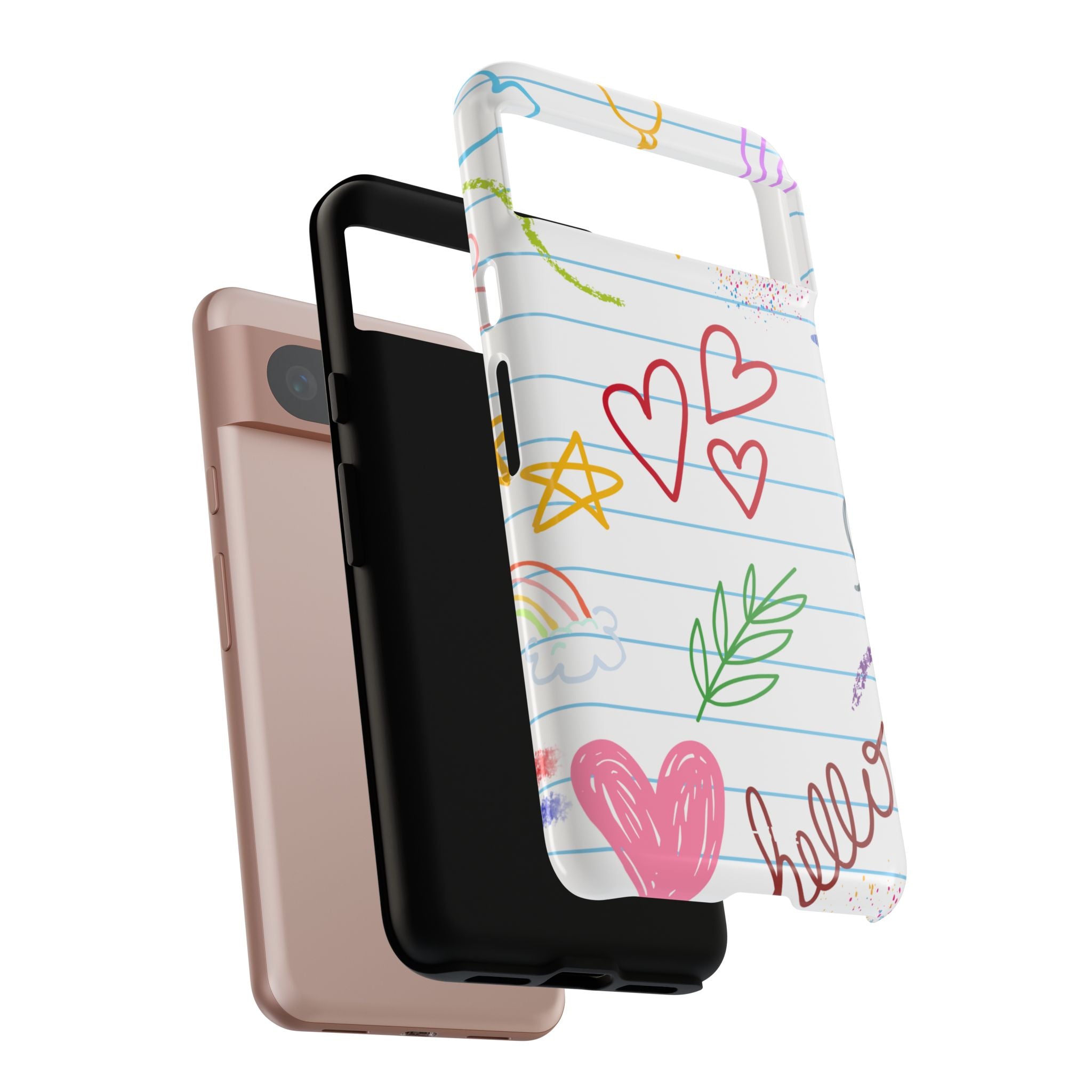 Hearts Dance Happily - Google Pixel Case