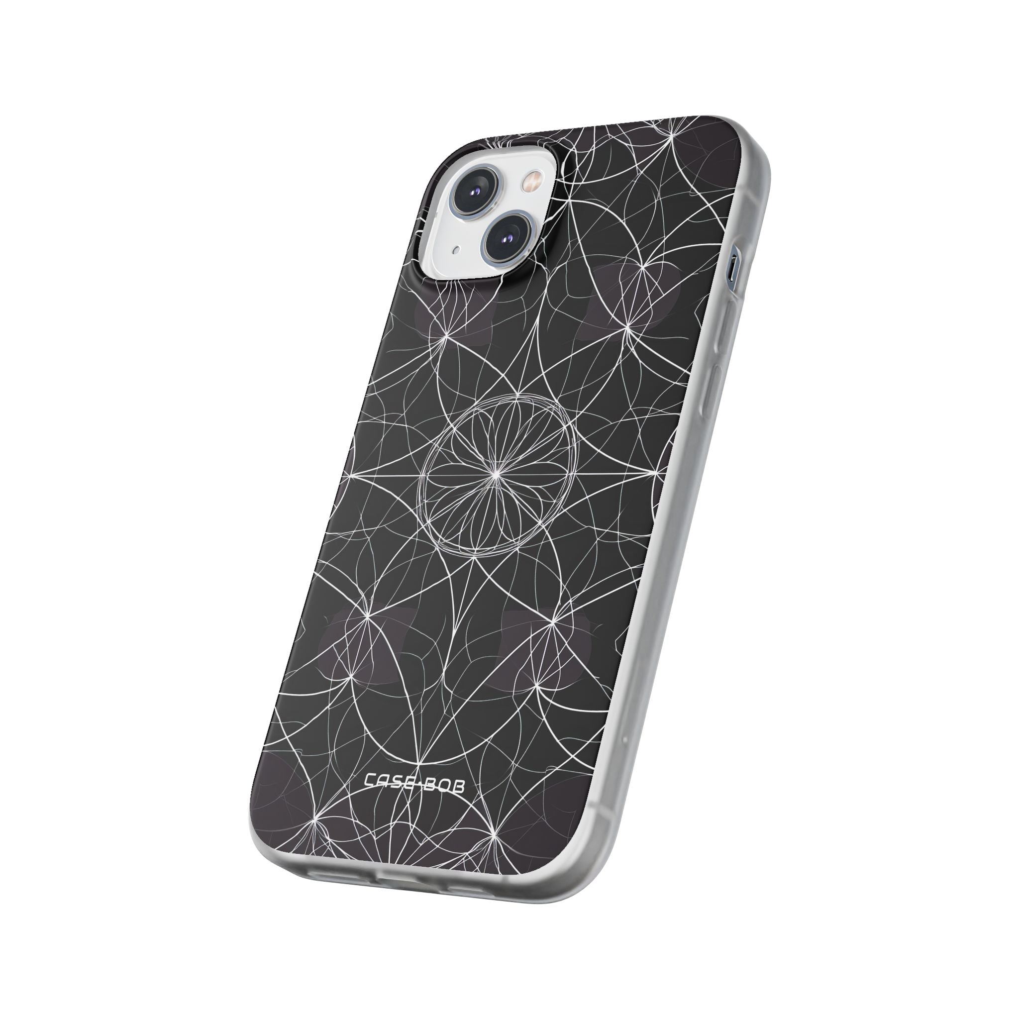 Radiant Petal Orbit iPhone 14 Plus Case - Soft