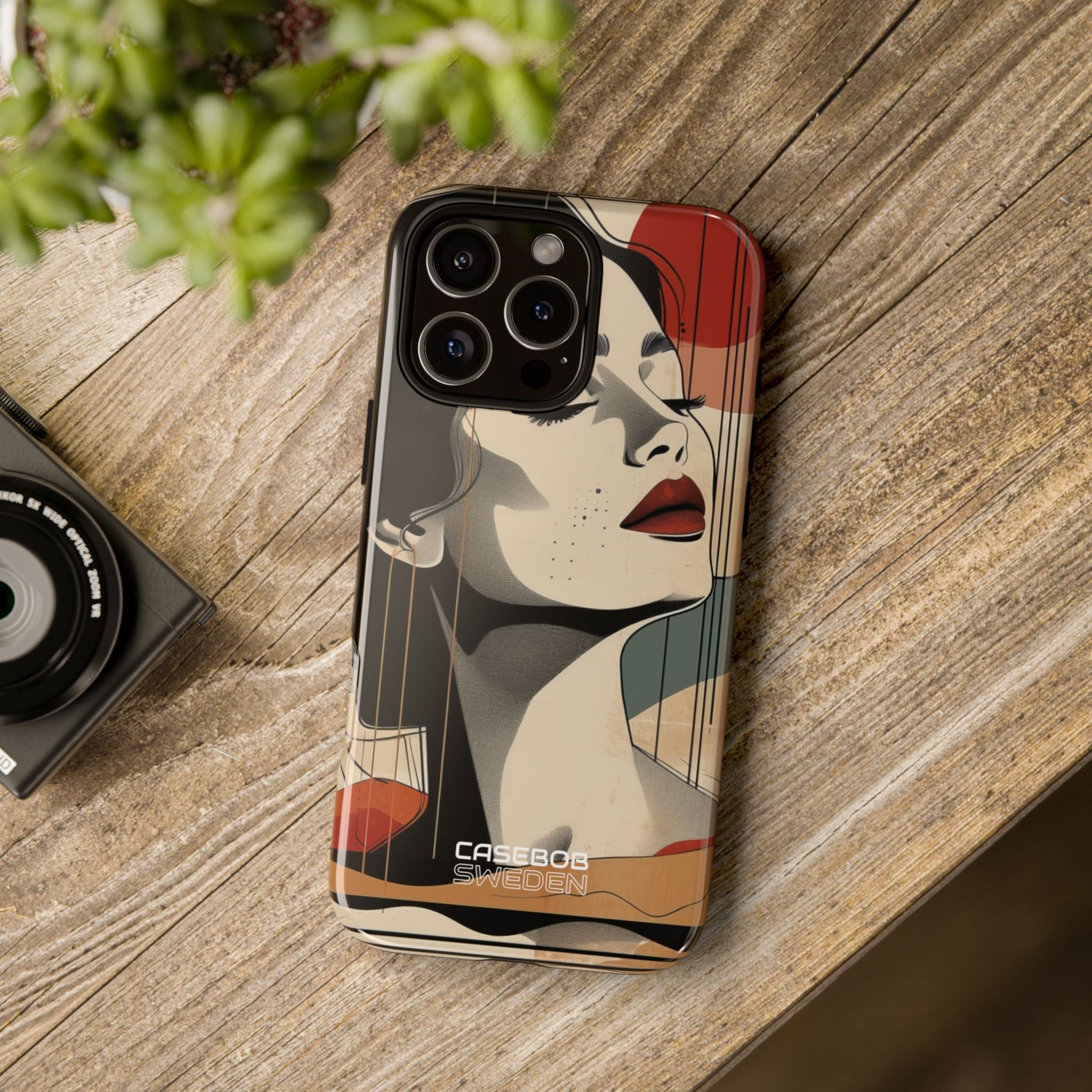 Calm Retro Muse iPhone 16 - Tough