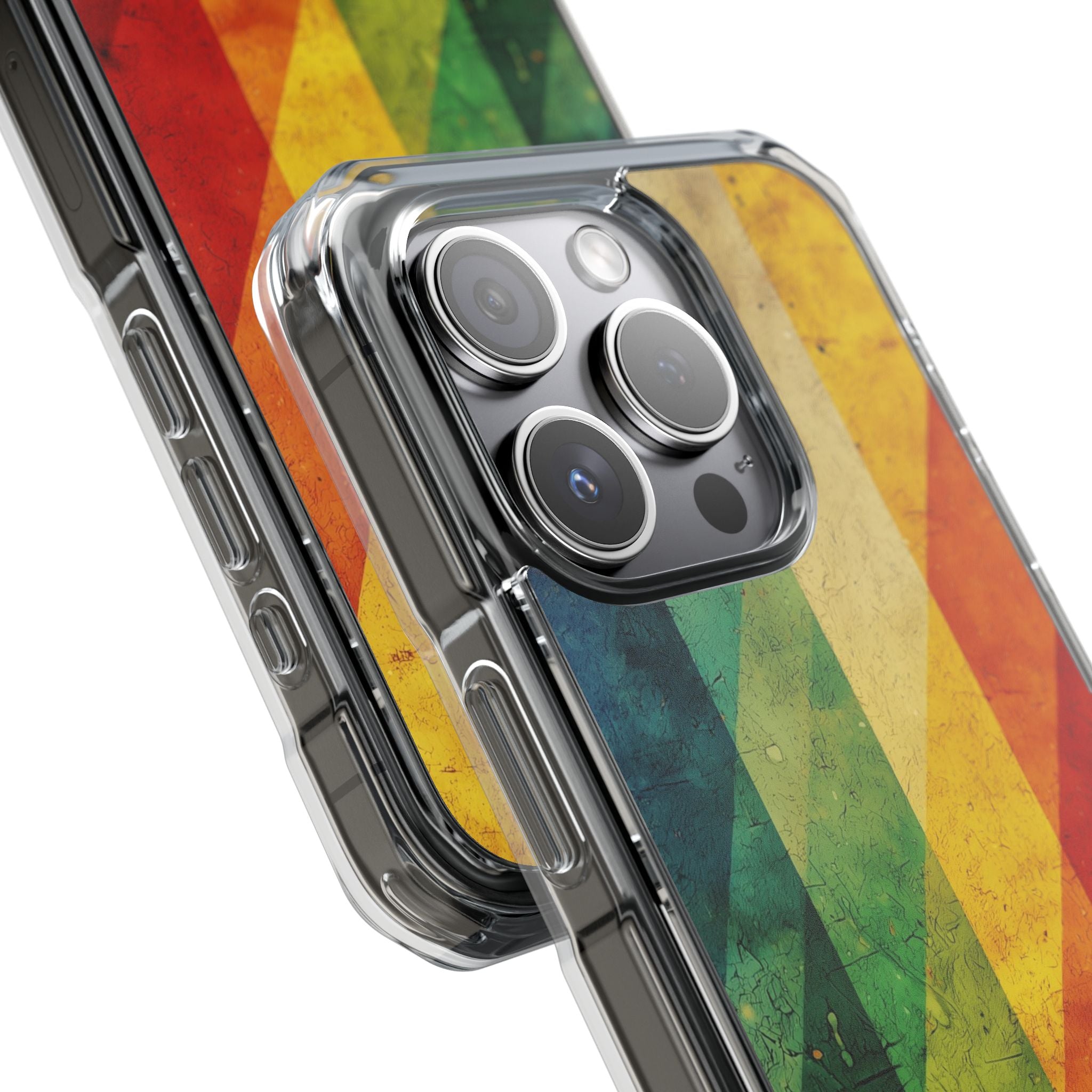 Diagonal Spectrum iPhone 15 Pro Case - Impact