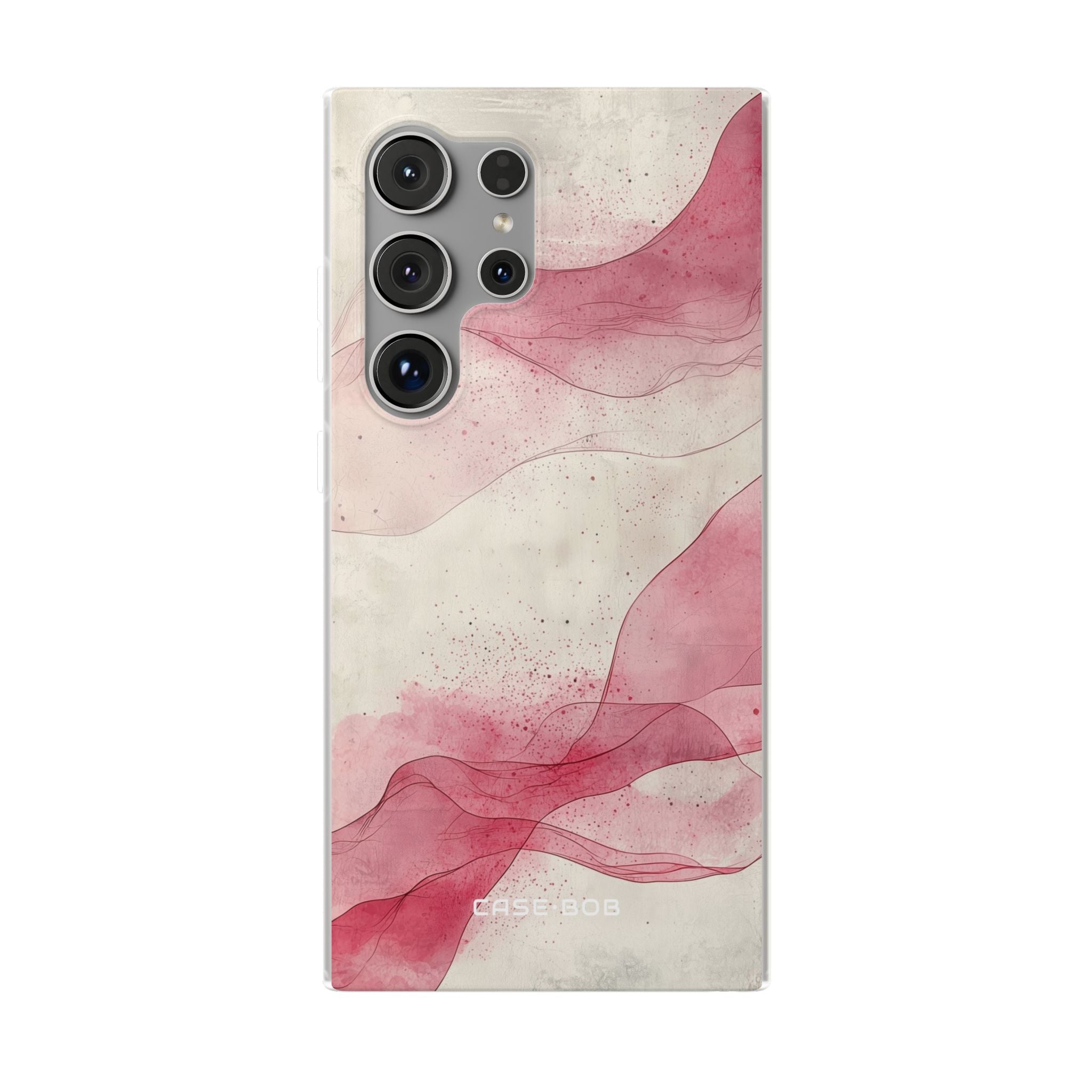 Crimson Waves Samsung S24 Ultra Case - Soft