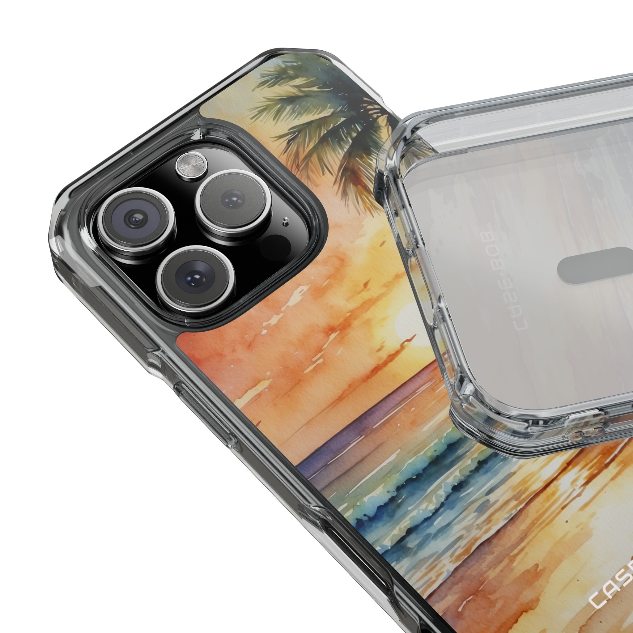 Sunset Palm iPhone 16 Pro Case - Impact