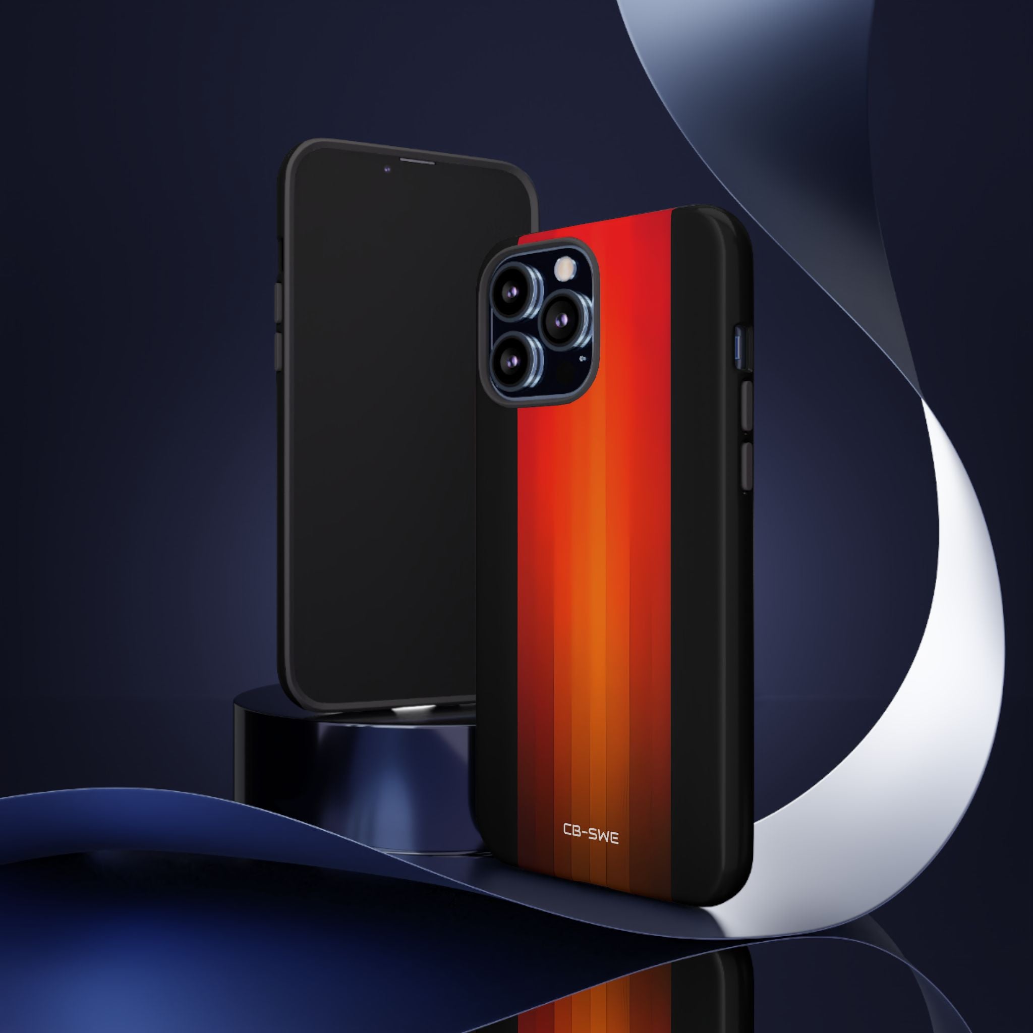 Fiery Symmetry Blaze - iPhone Case