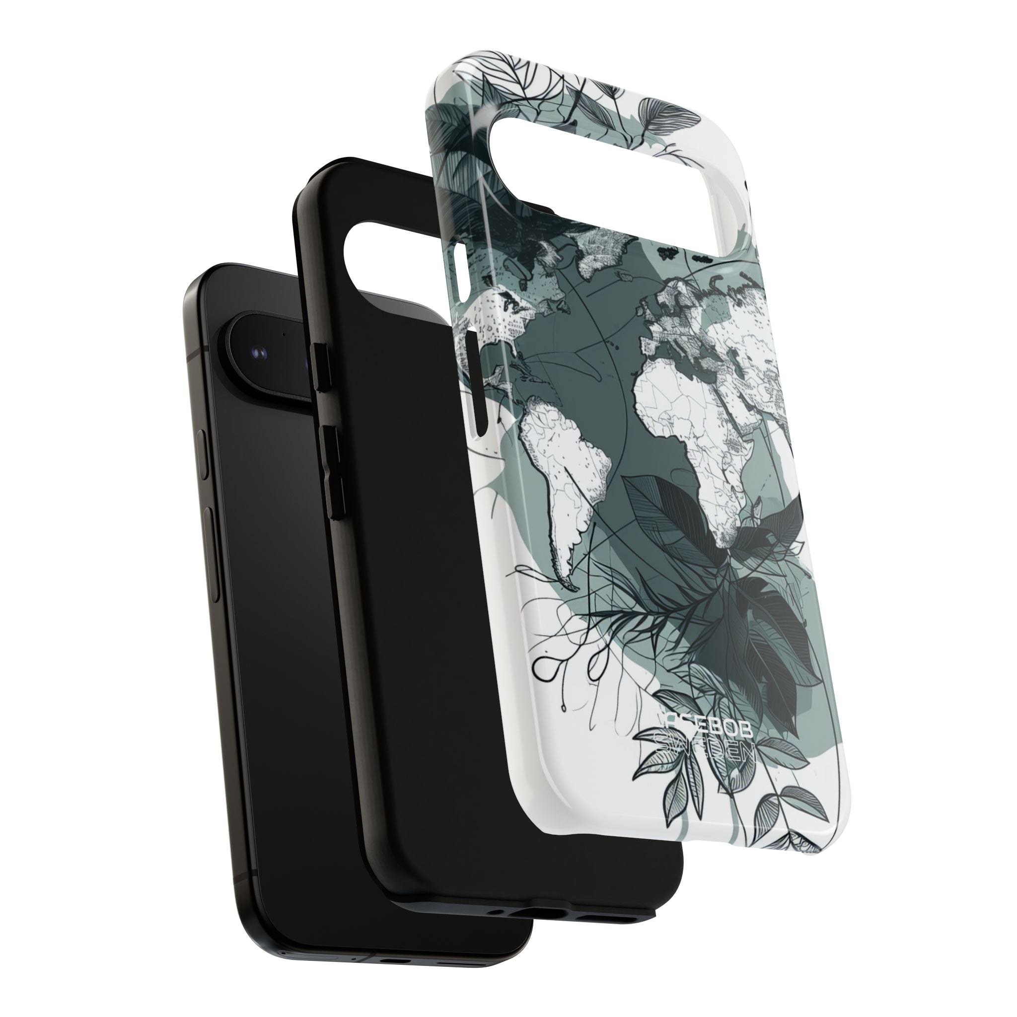 Botanische Weltkarte Google Pixel 9 – Robust