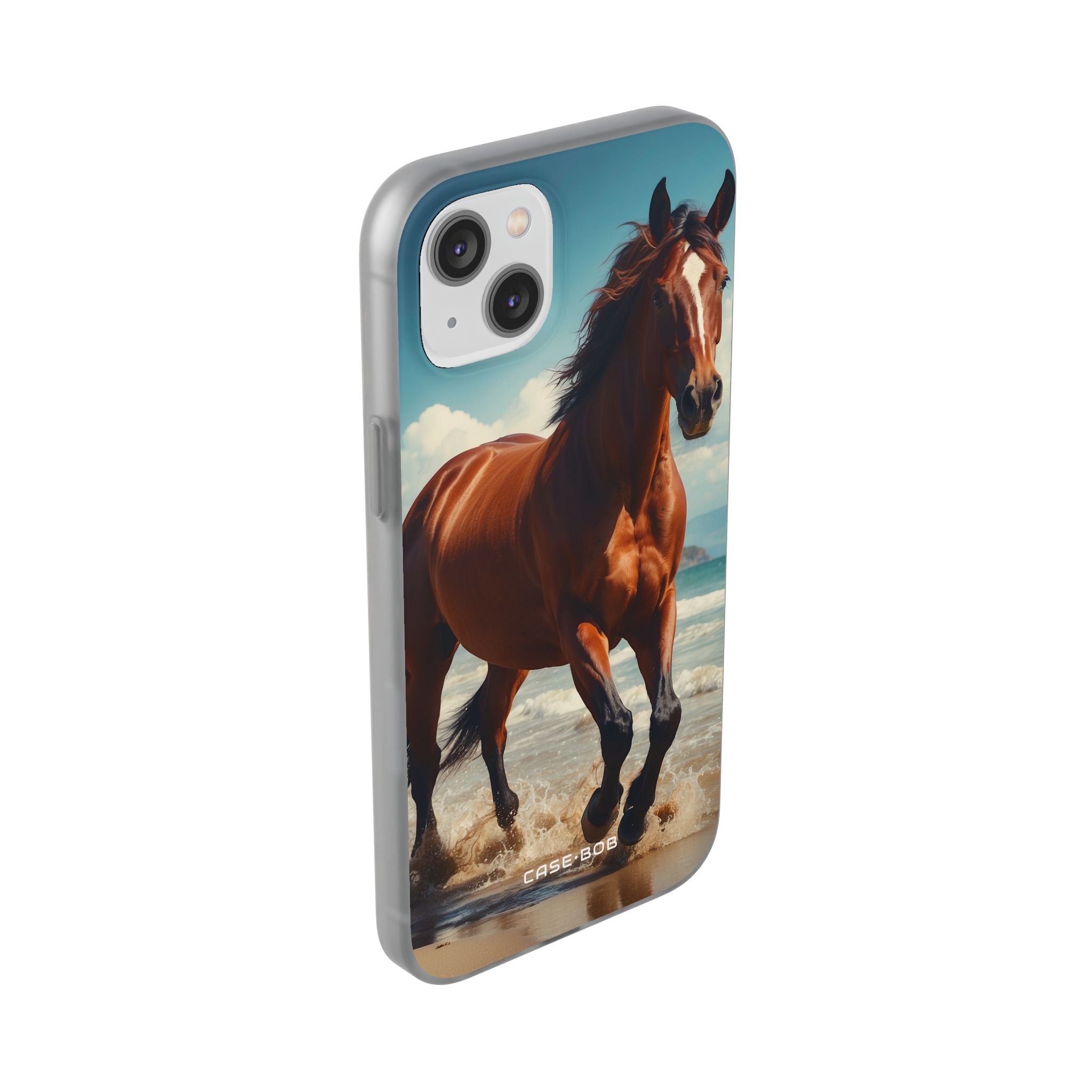 Blazing Horse iPhone 14 Plus Case - Soft