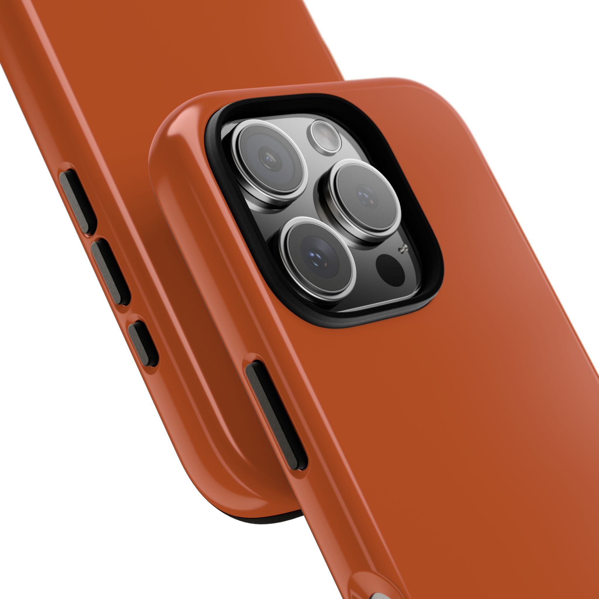 Gebrand oranje iPhone 16 - Tough