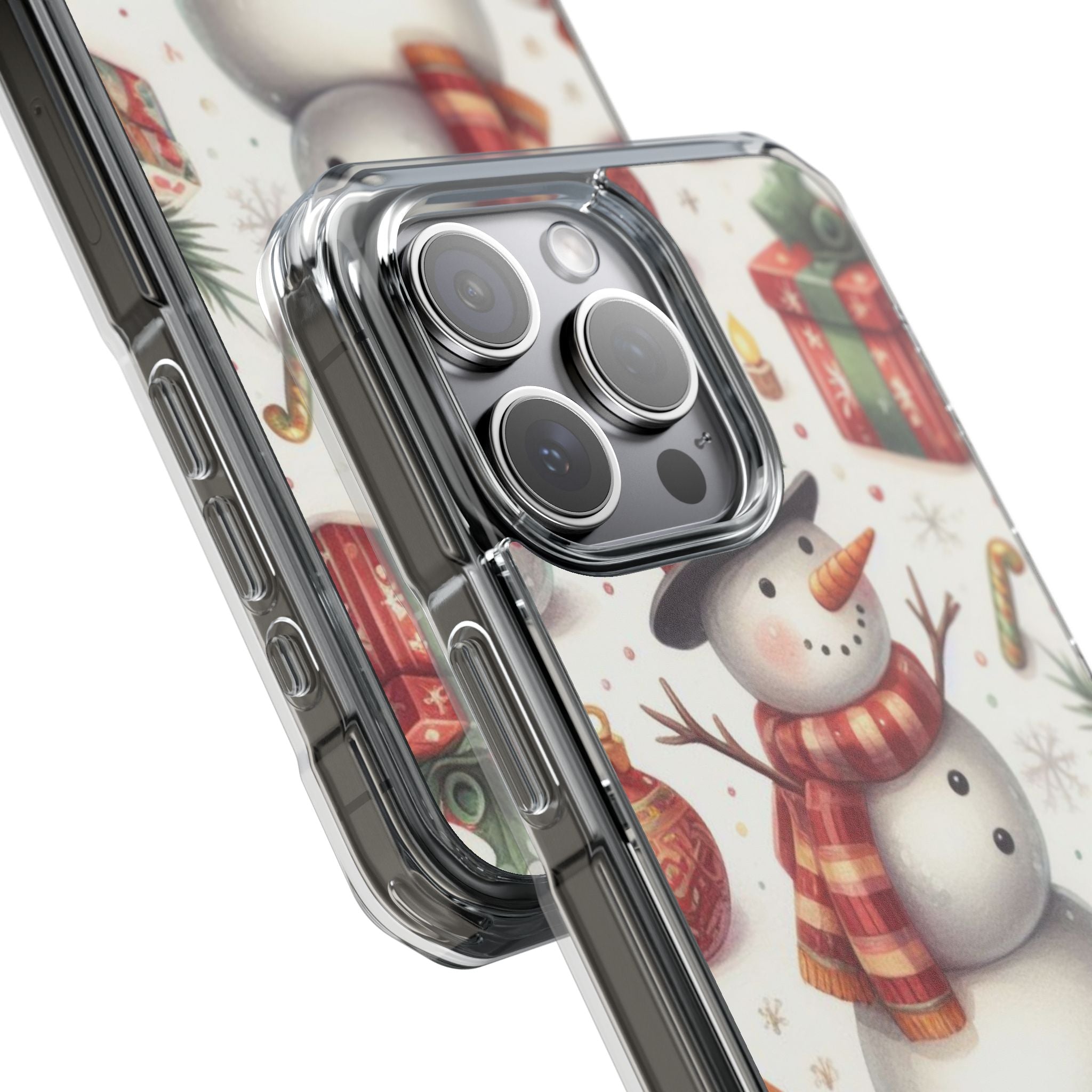 Snowman Welcomes Joy iPhone Case - Impact
