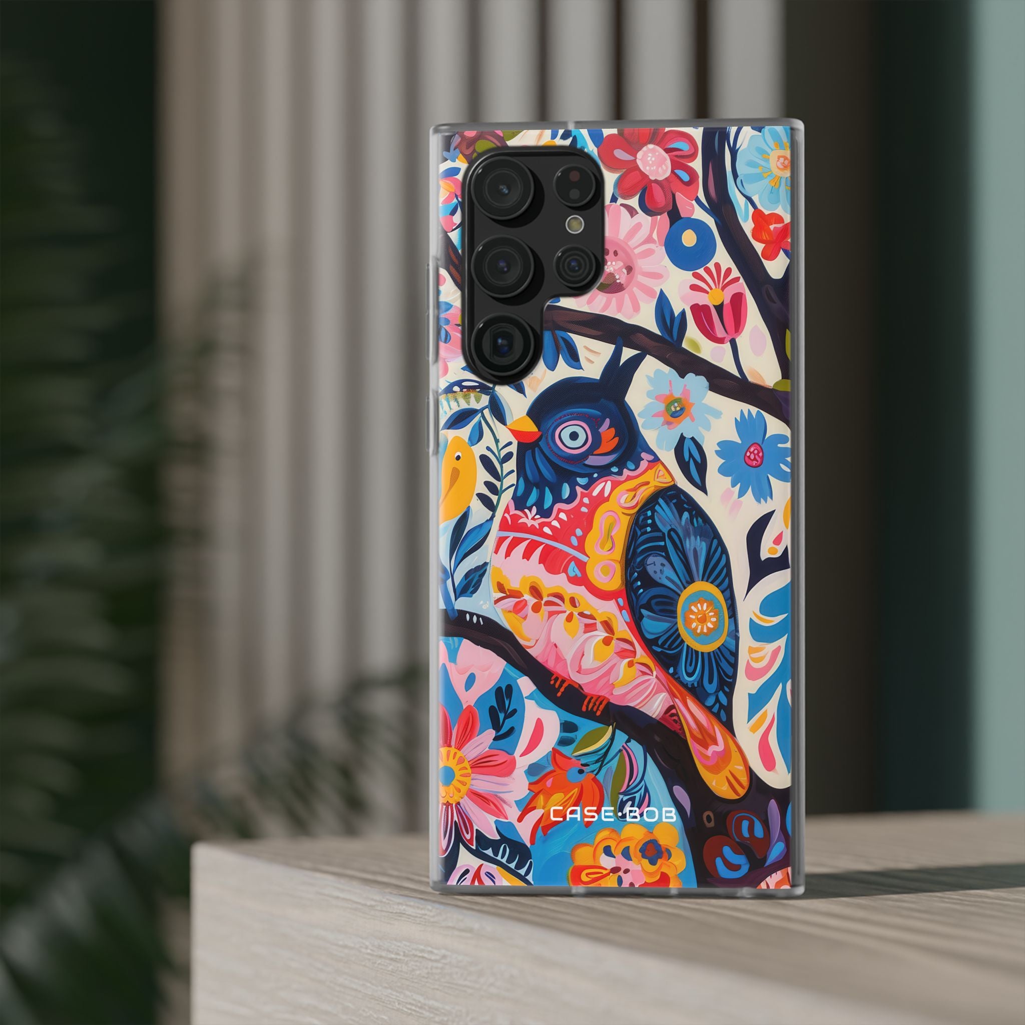 Owl Bloom Samsung S22 Ultra Case - Soft