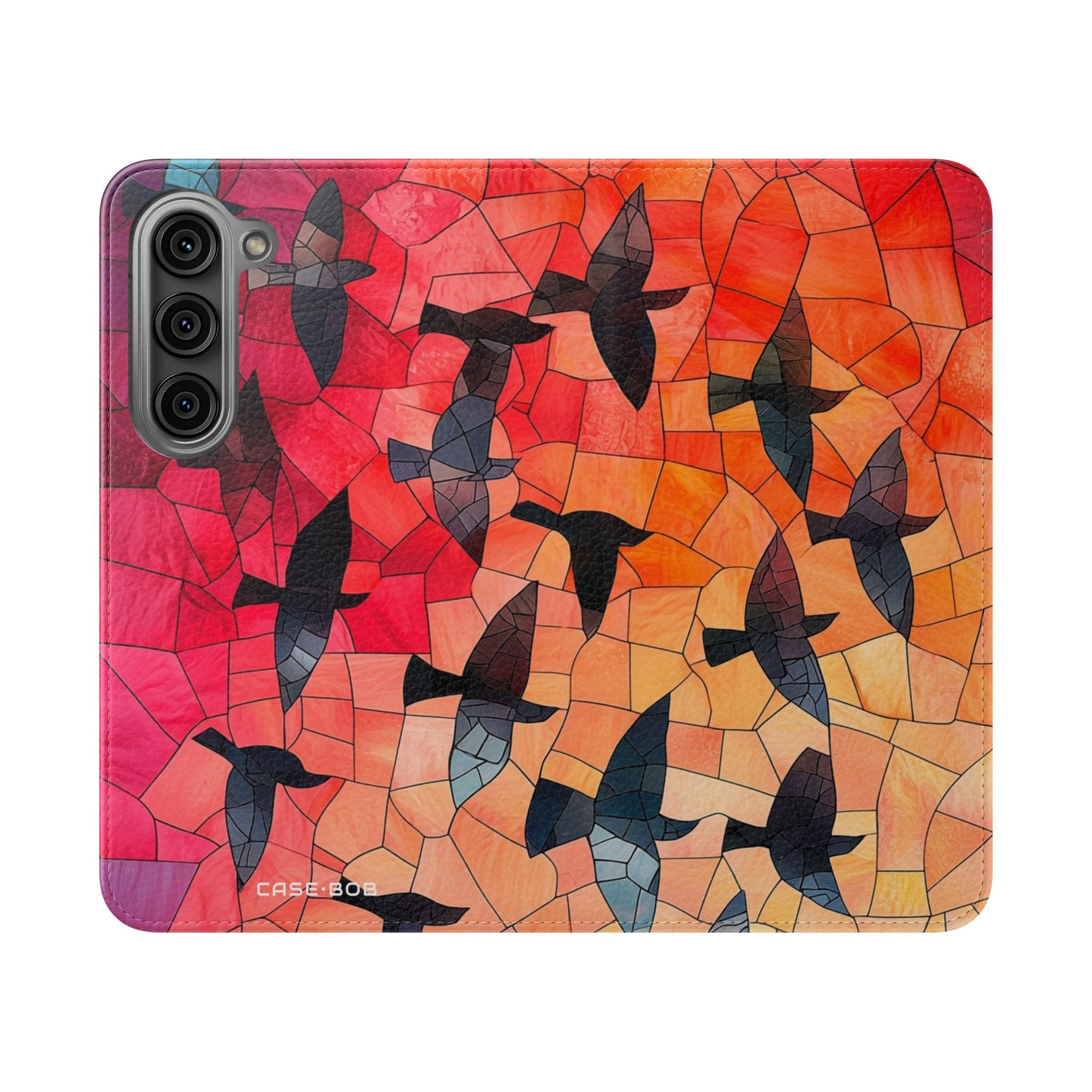 Stained Glass Birds - Samsung S23 Case - Wallet