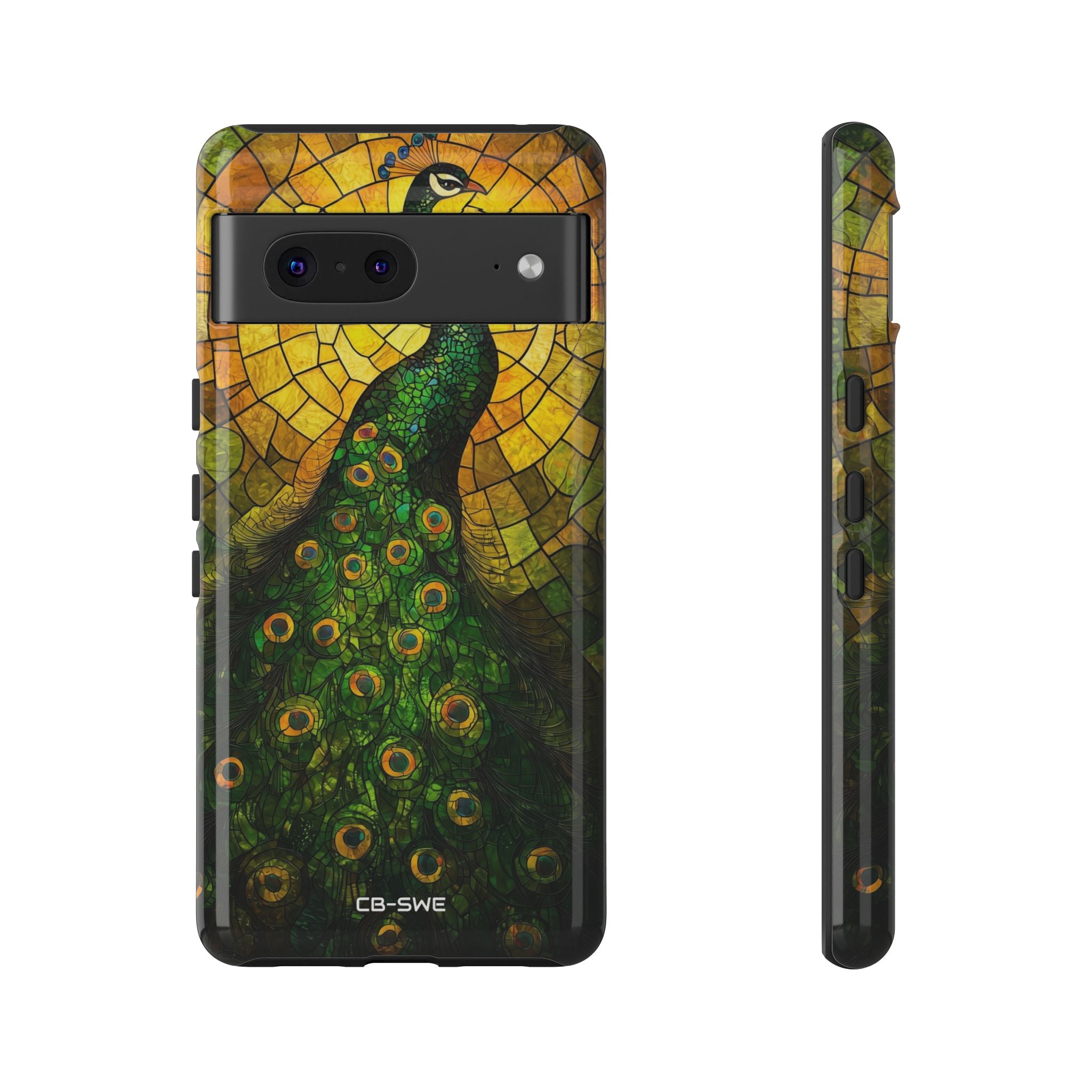 Peacock Spreads Light - Google Pixel Case
