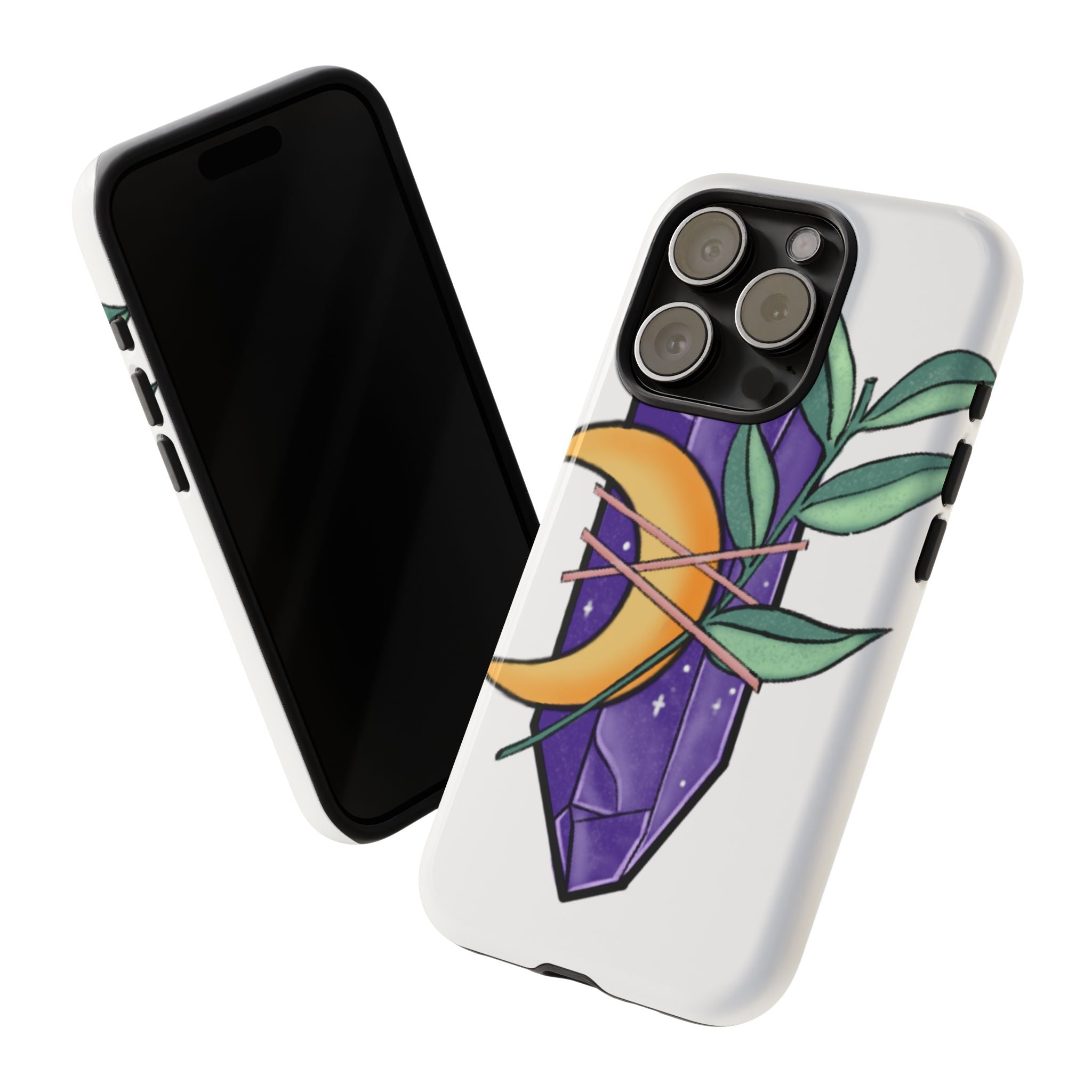 Mystical Moon Crystal - iPhone Case
