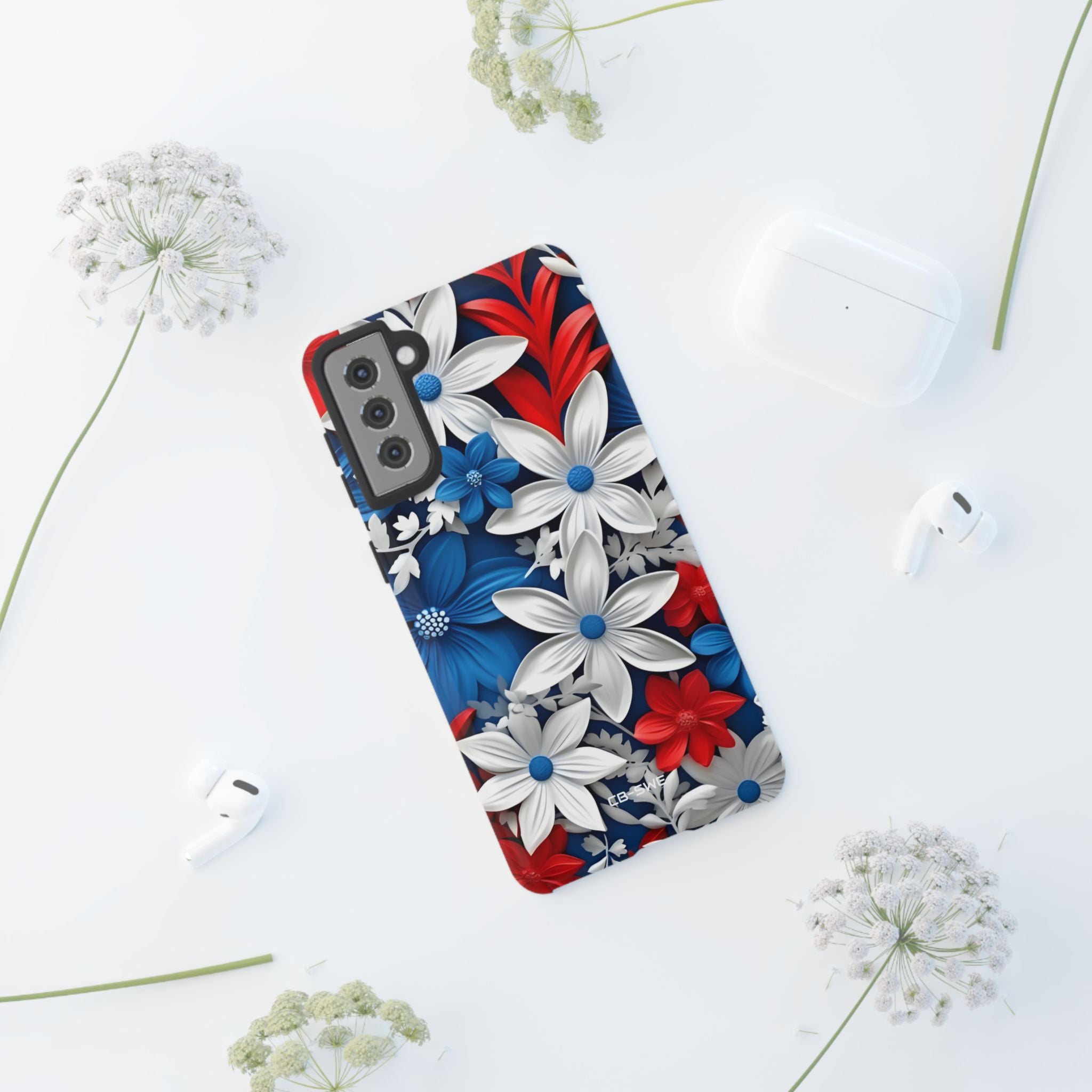 Floral Sculpture Blooms - Samsung Case