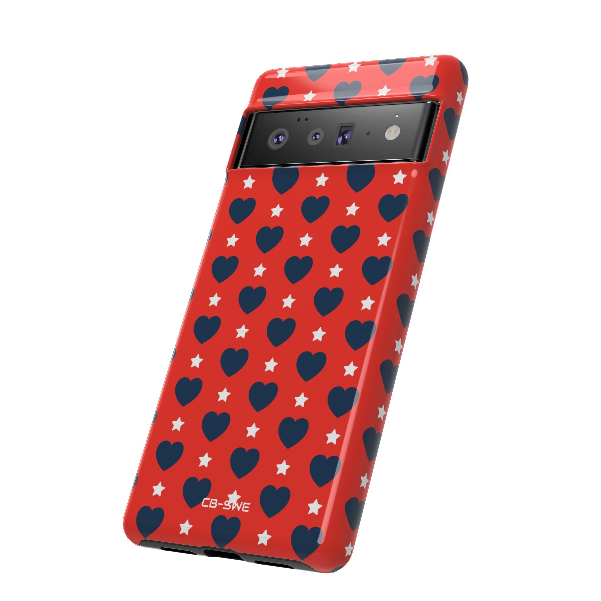Hearts Embrace Stars - Google Pixel Case