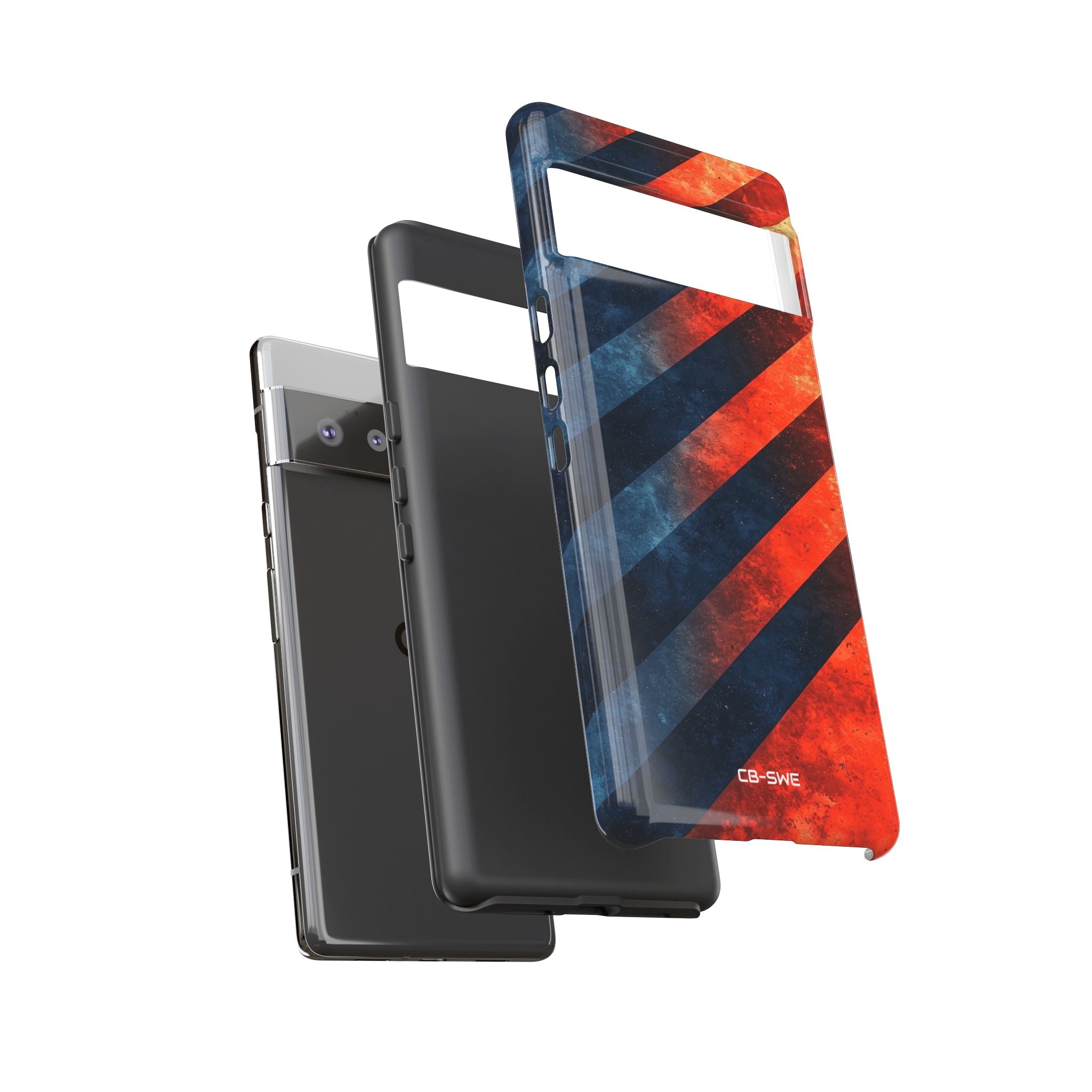 Dynamic Color Stripes - Google Pixel Case